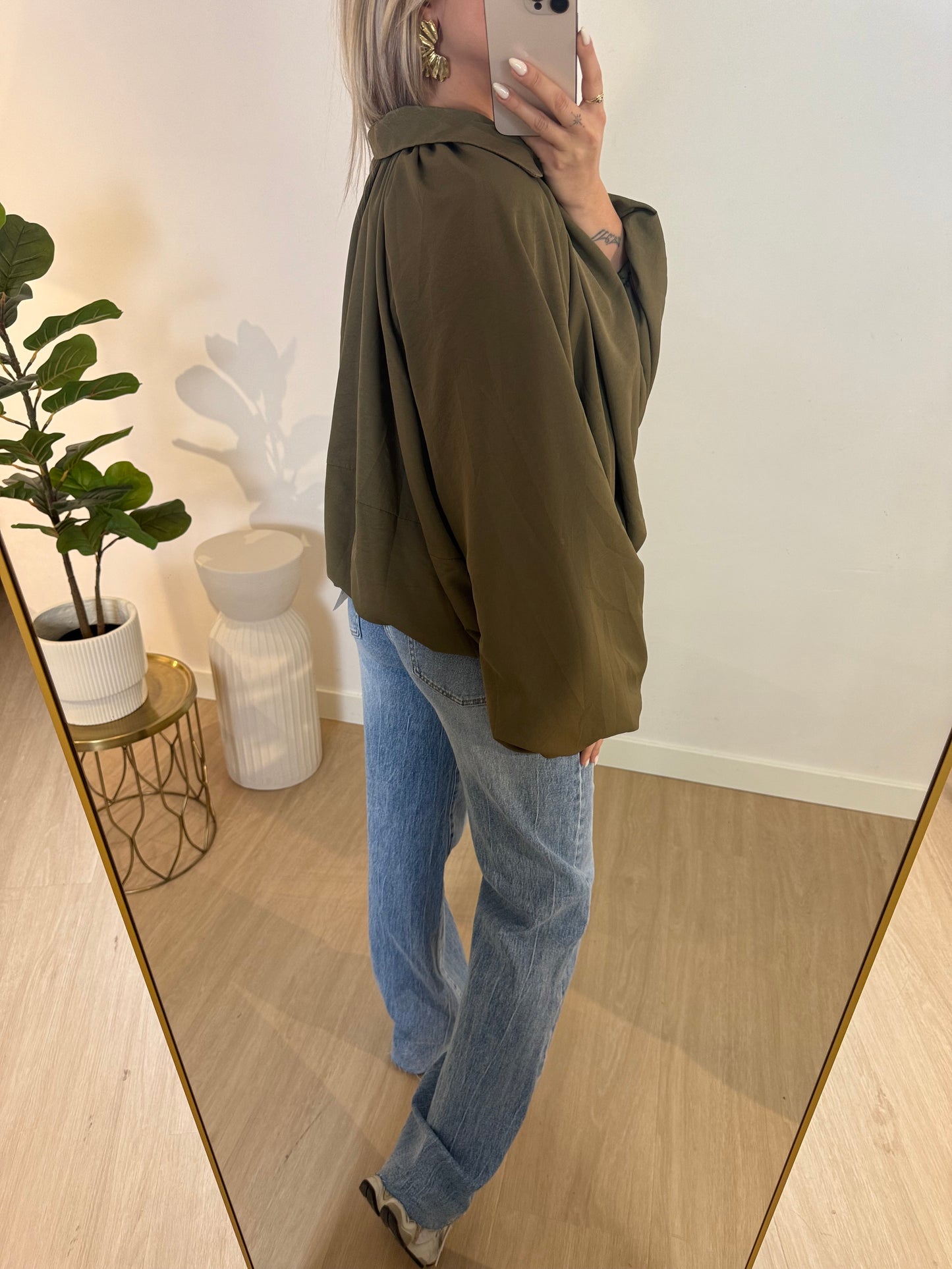 JACKIE BALLOON JACKET STYLISH