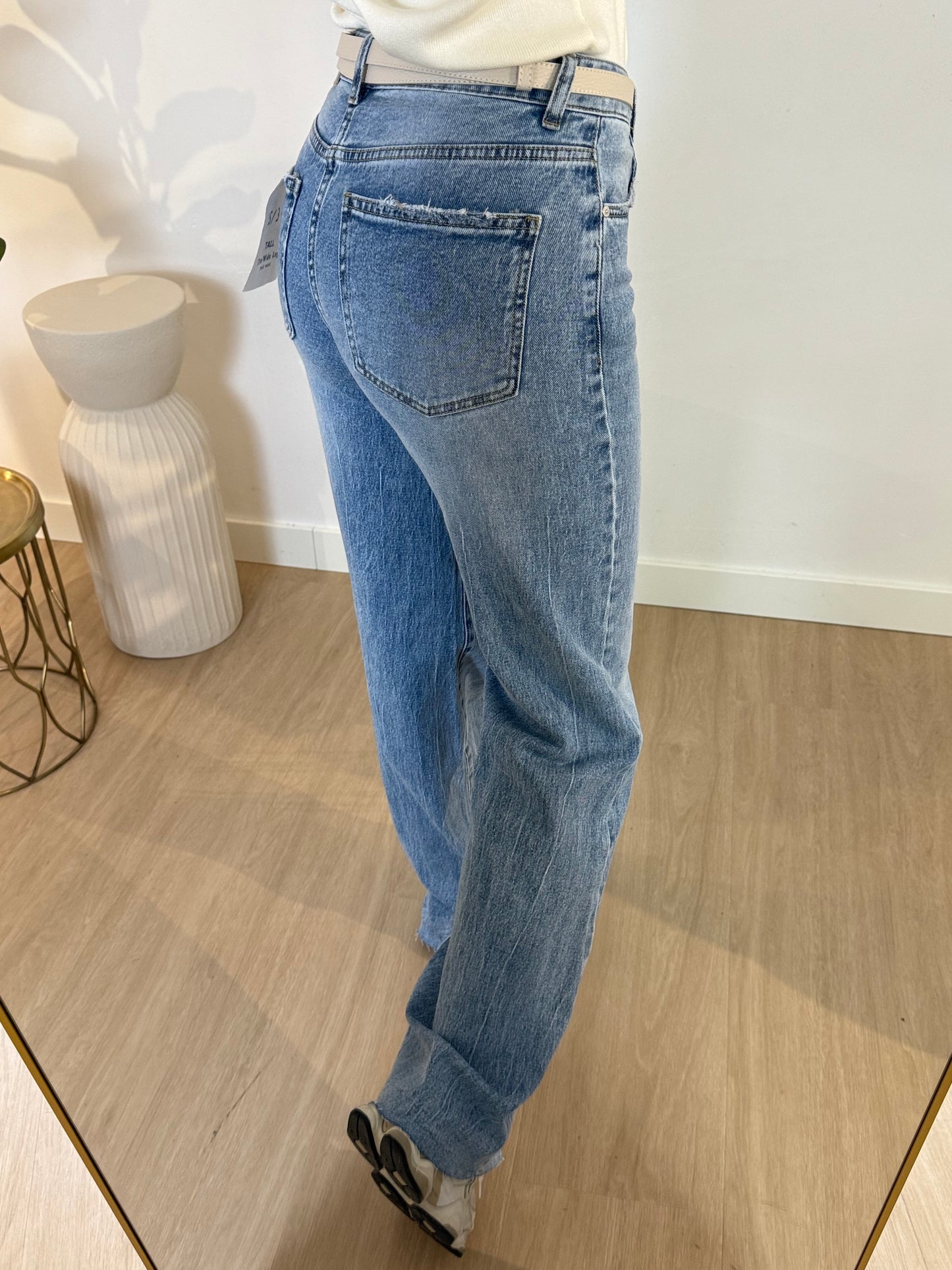 QH JEANS MID WAIST STYLISH