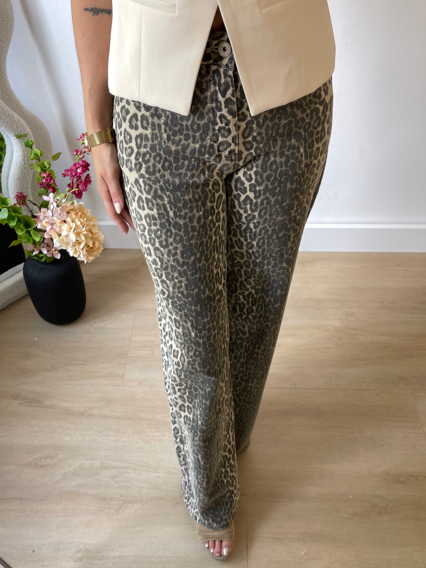 CHEETAH JEANS - TALL