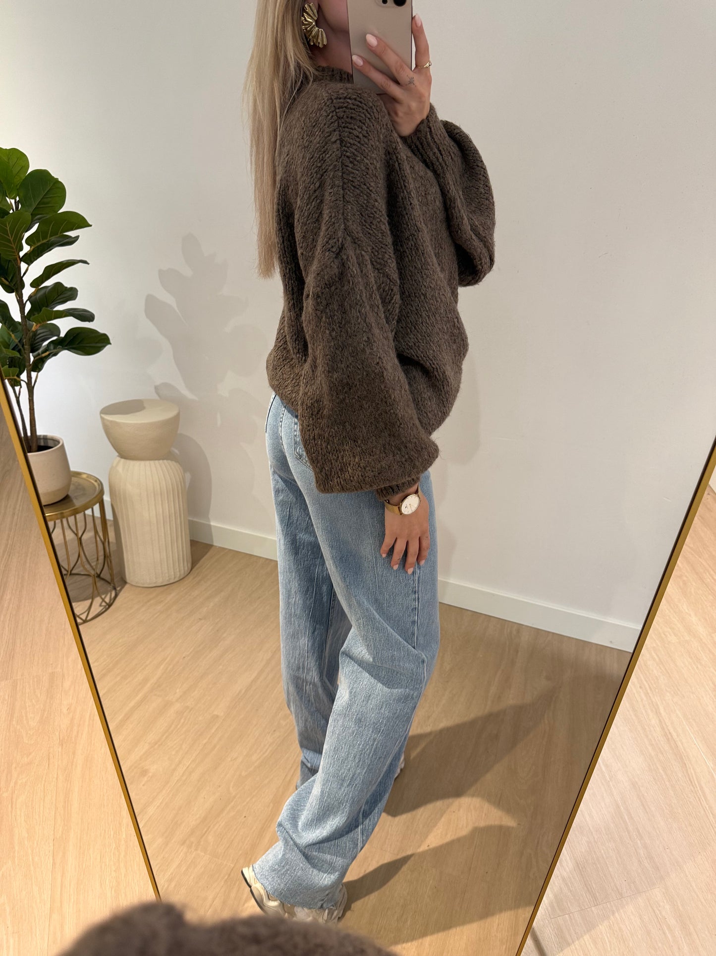 SANNE SWEATER - TAUPE
