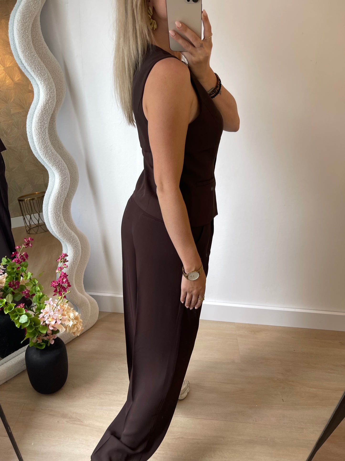 MILA PANTALON - BROWN