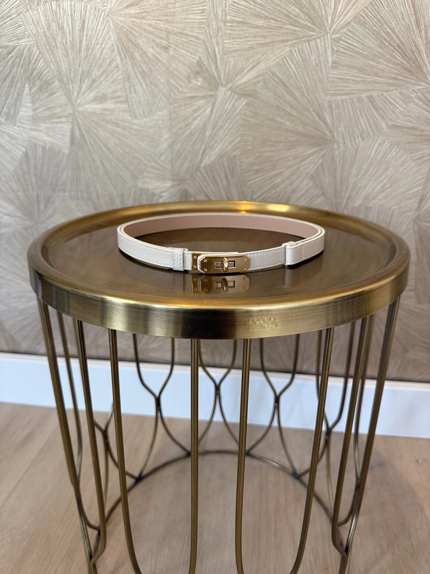 GIGI BELT - CREME STYLISH