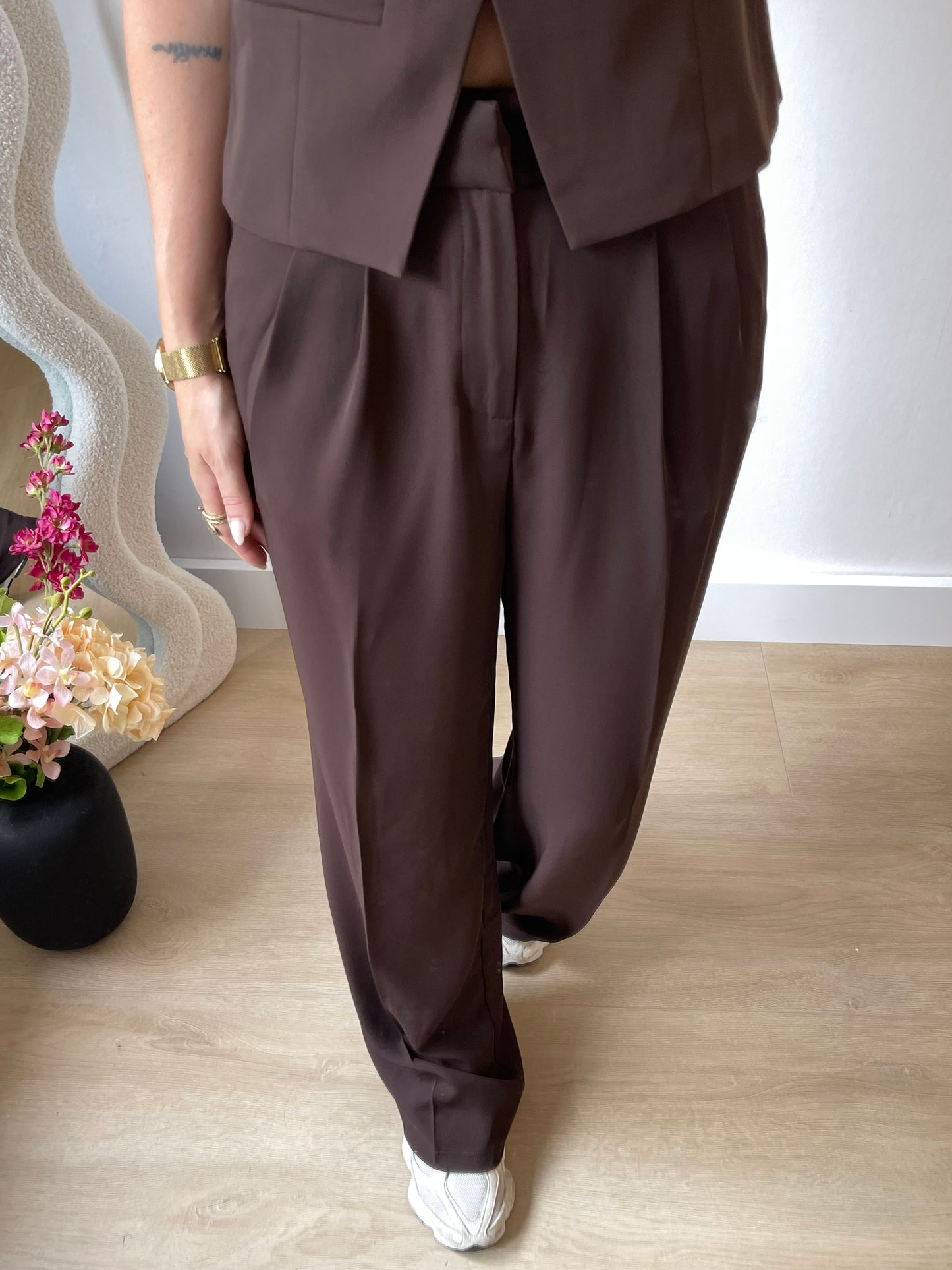 MILA PANTALON - BROWN