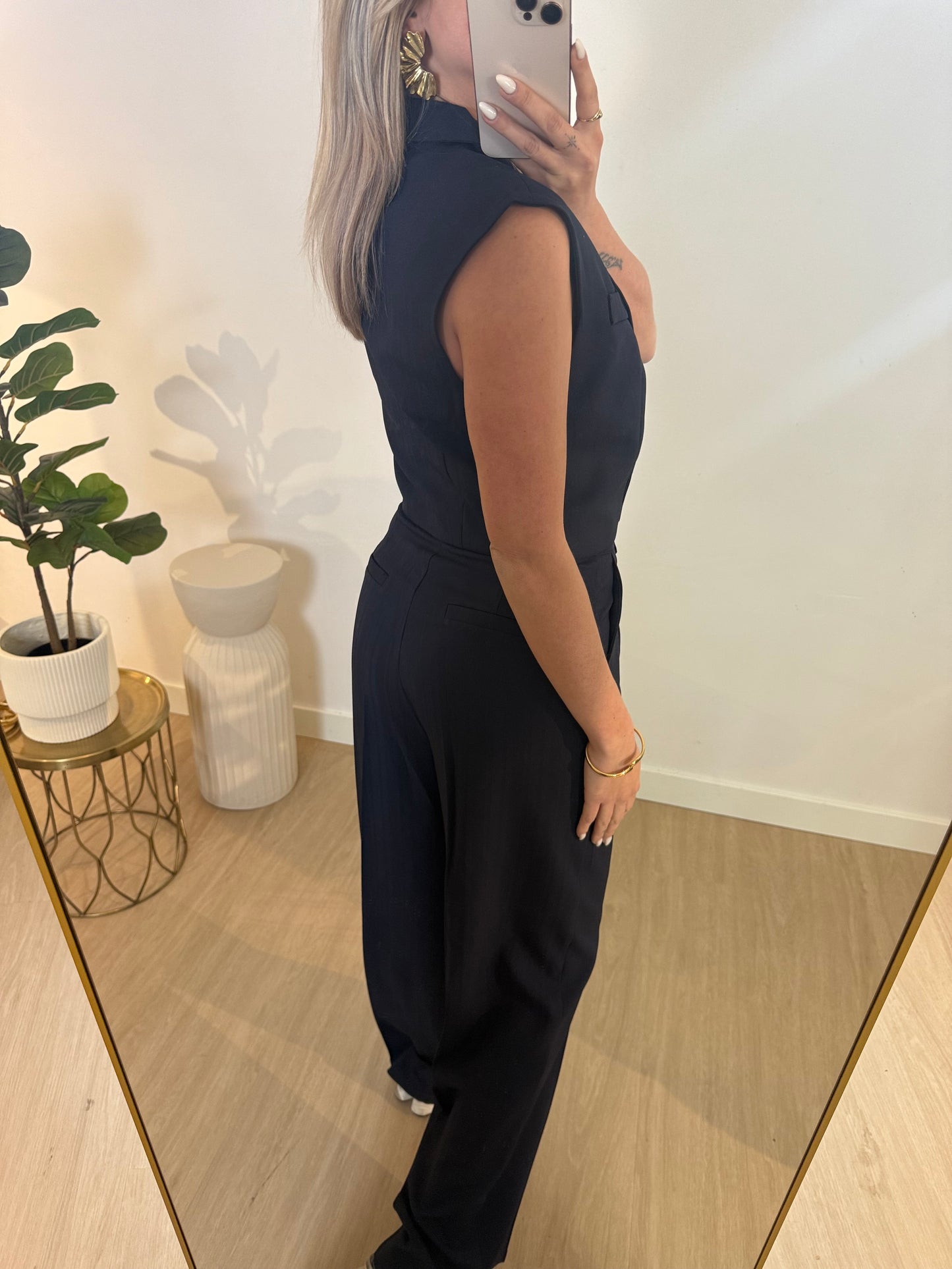 ZARA GILET - NAVY STYLISH