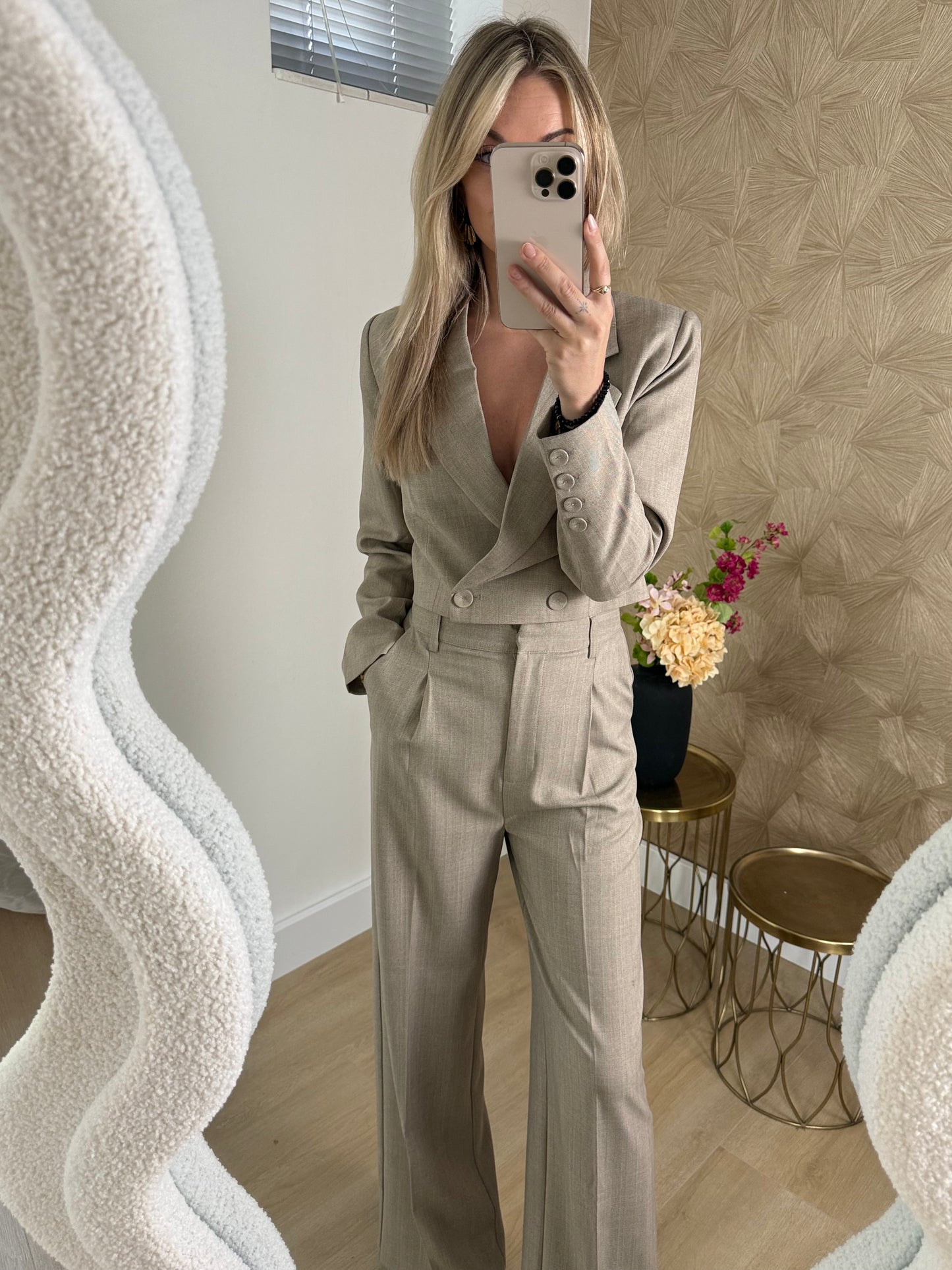 ZARA BLAZER - BEIGE