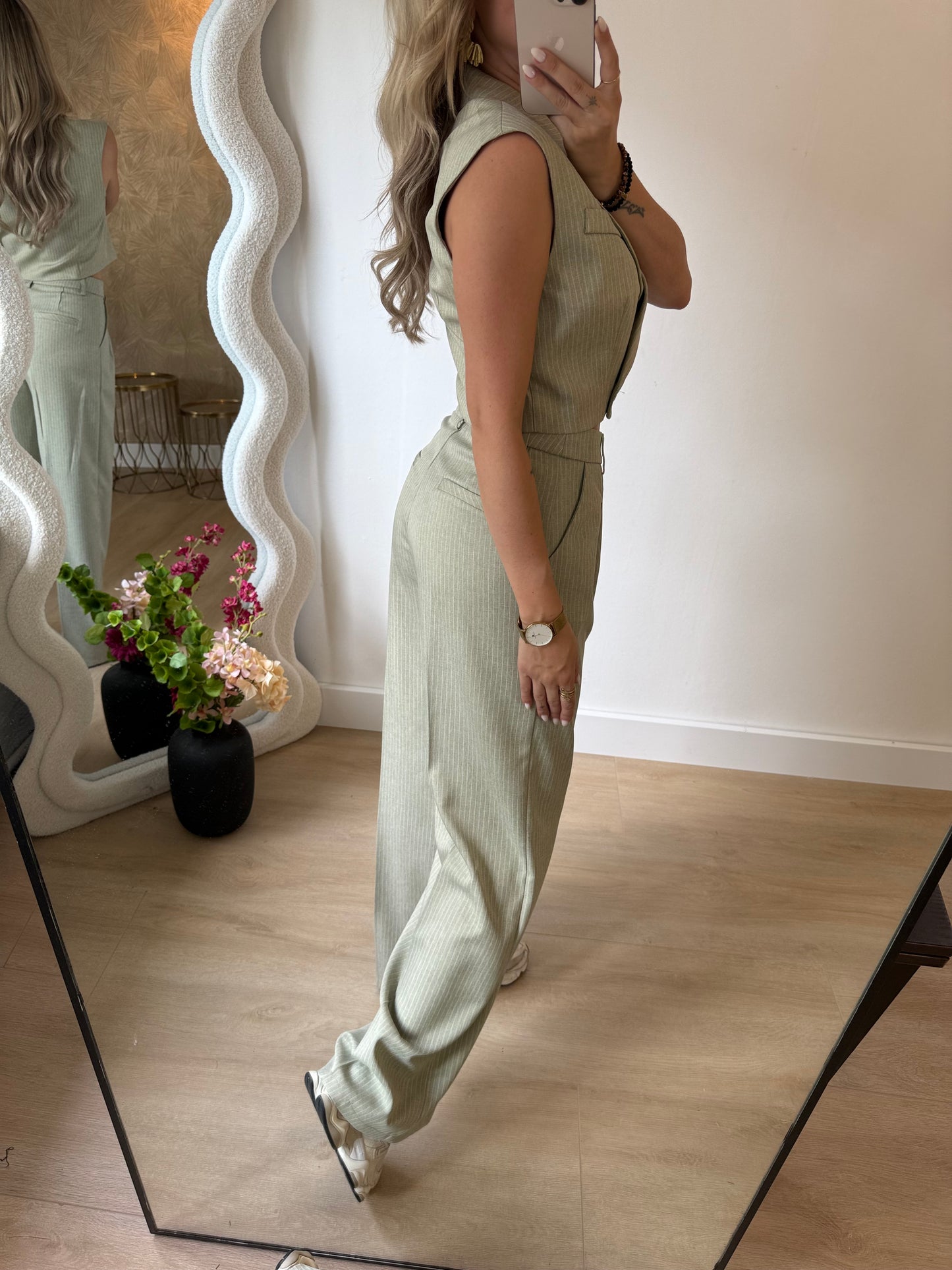 ZARA GILET - MINT GREEN