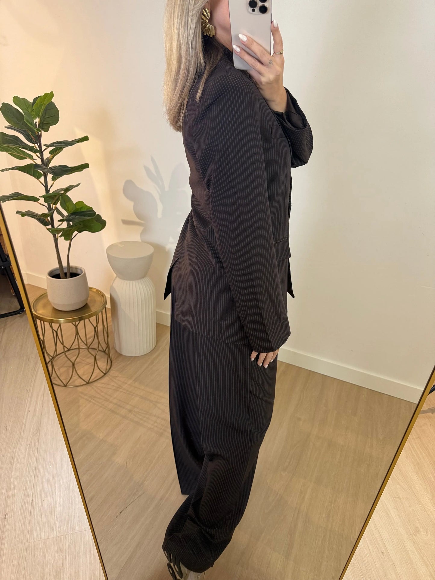 FAYE STRIPE BLAZER STYLISH