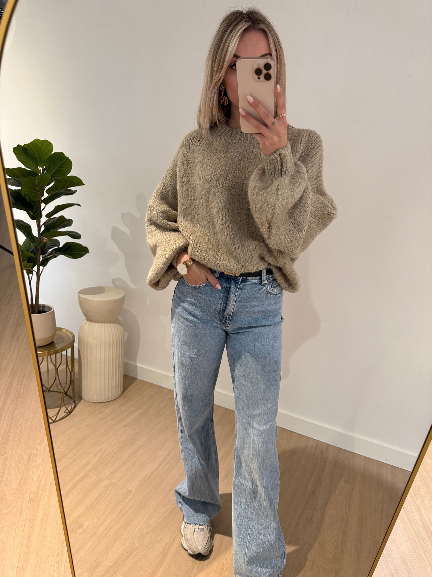SANNE SWEATER - BEIGE