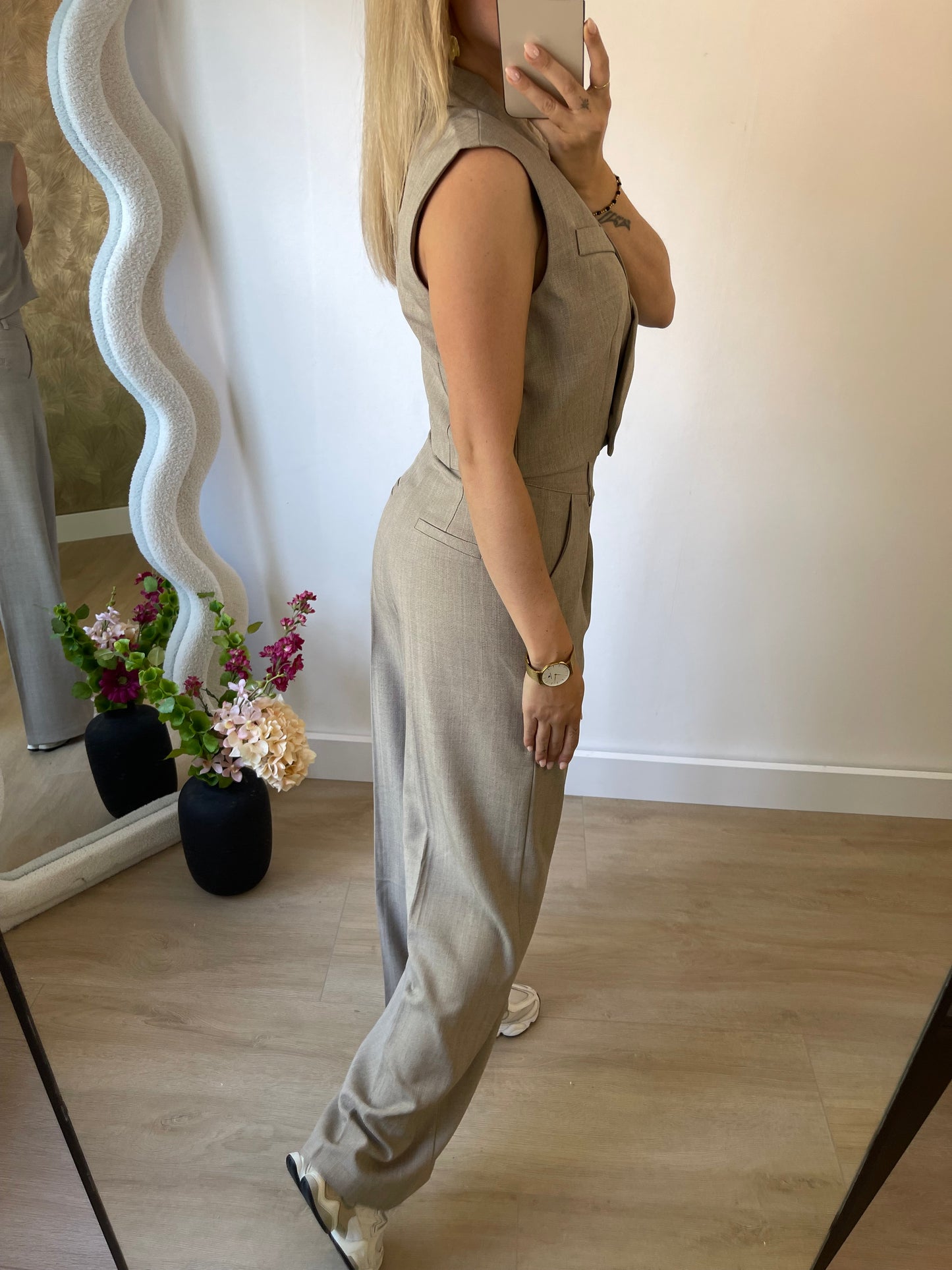 ZARA GILET - BEIGE