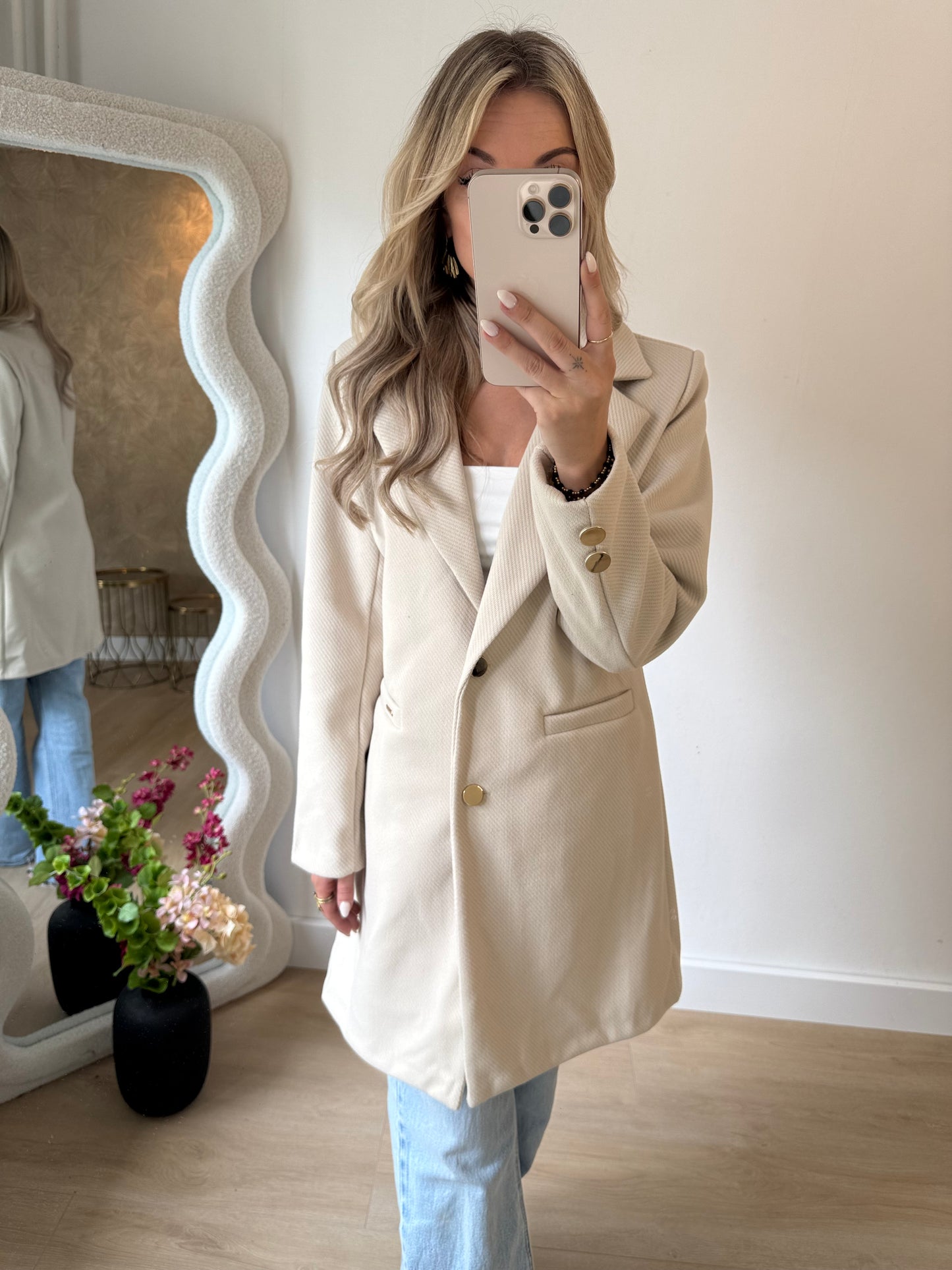 AIMEE COAT - BEIGE