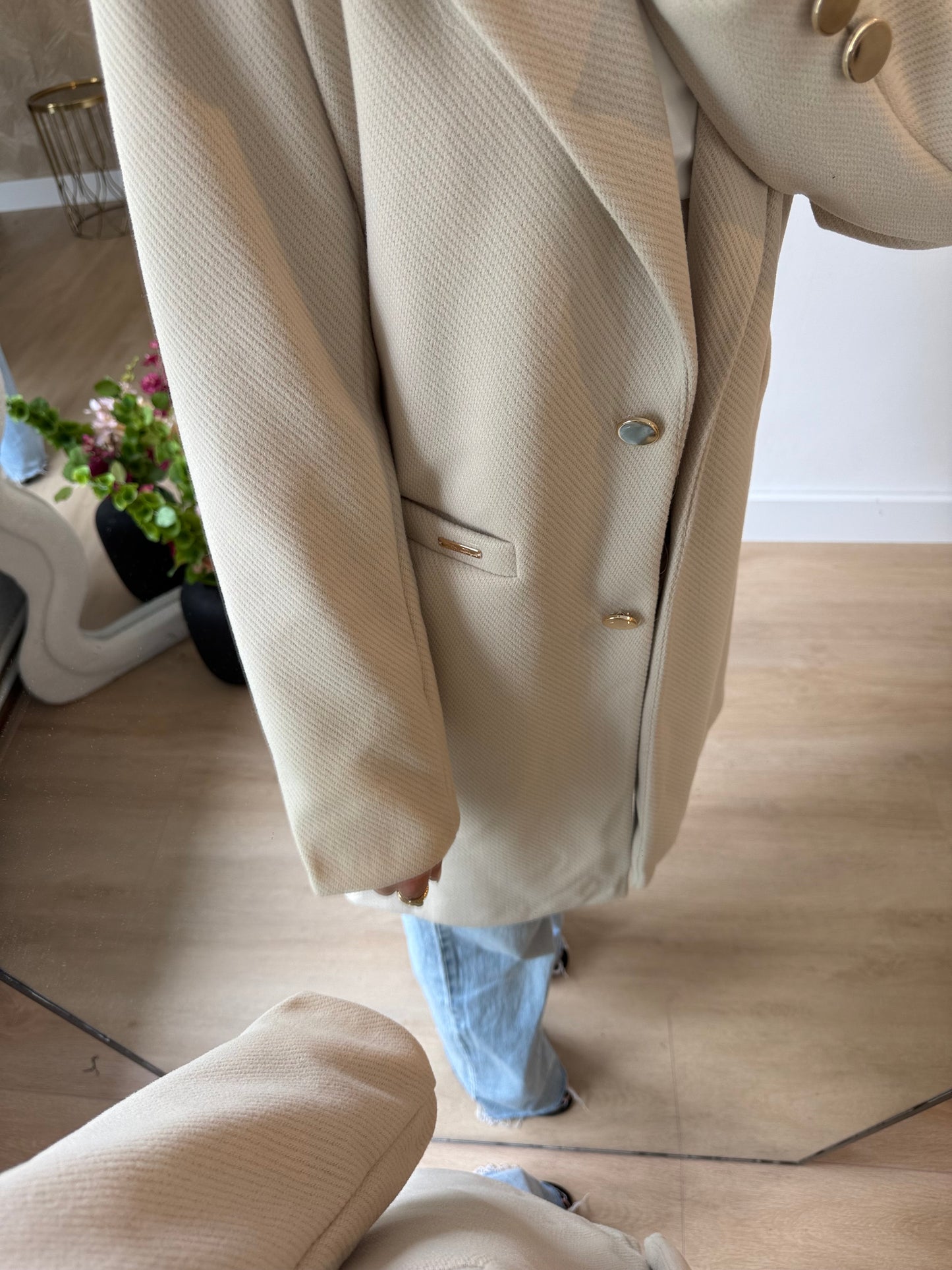 AIMEE COAT - BEIGE