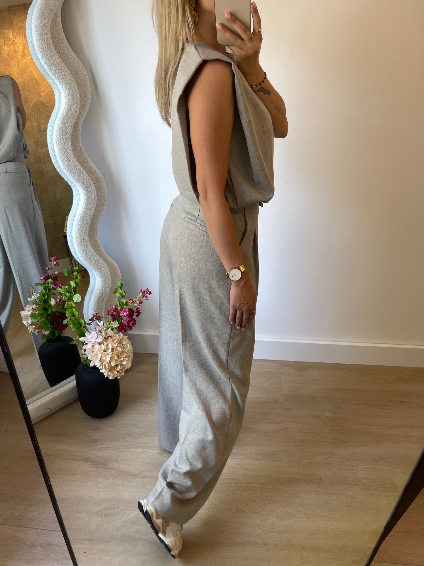 NINA SET - BEIGE/GREY