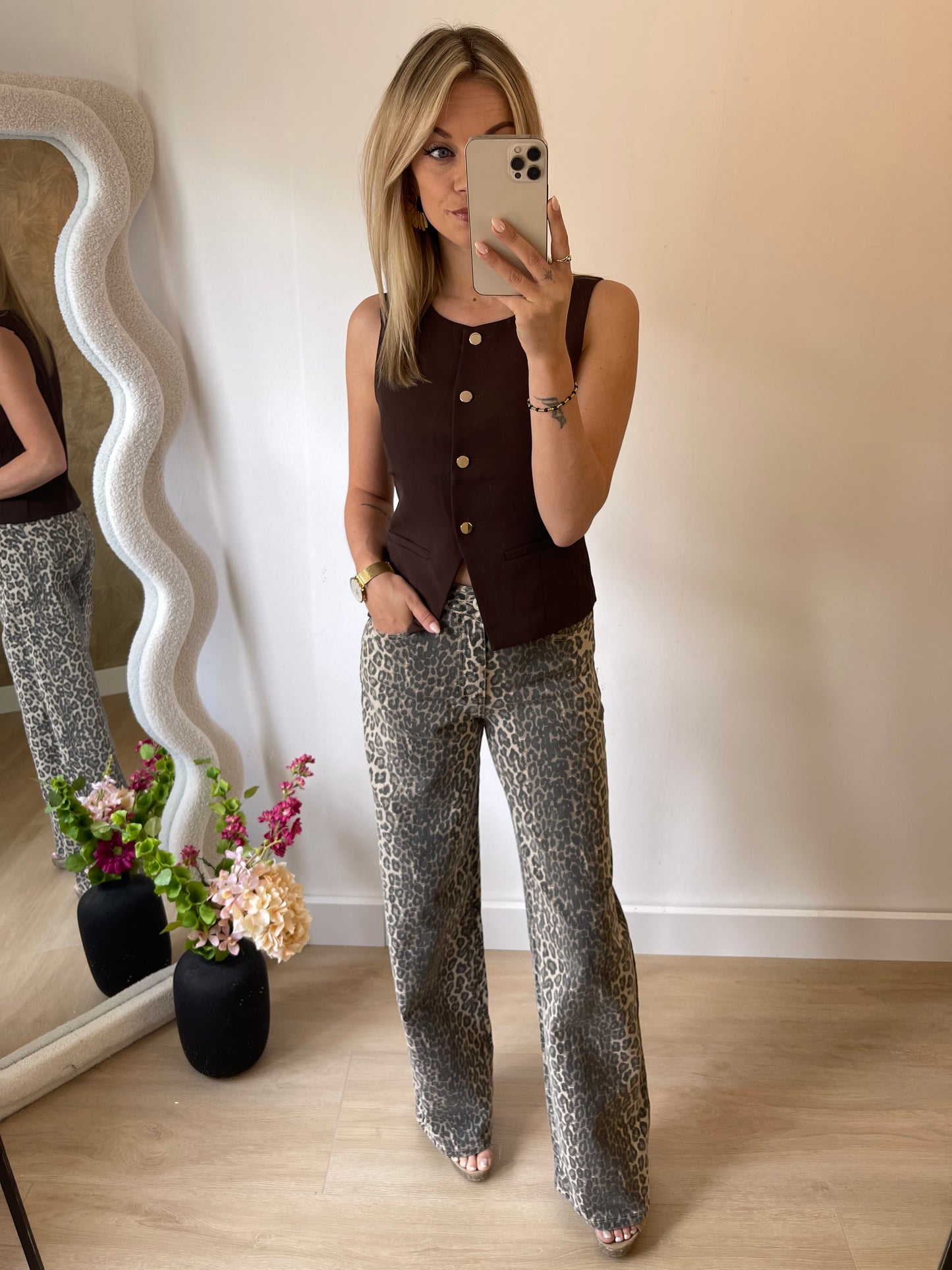 CHEETAH JEANS - TALL