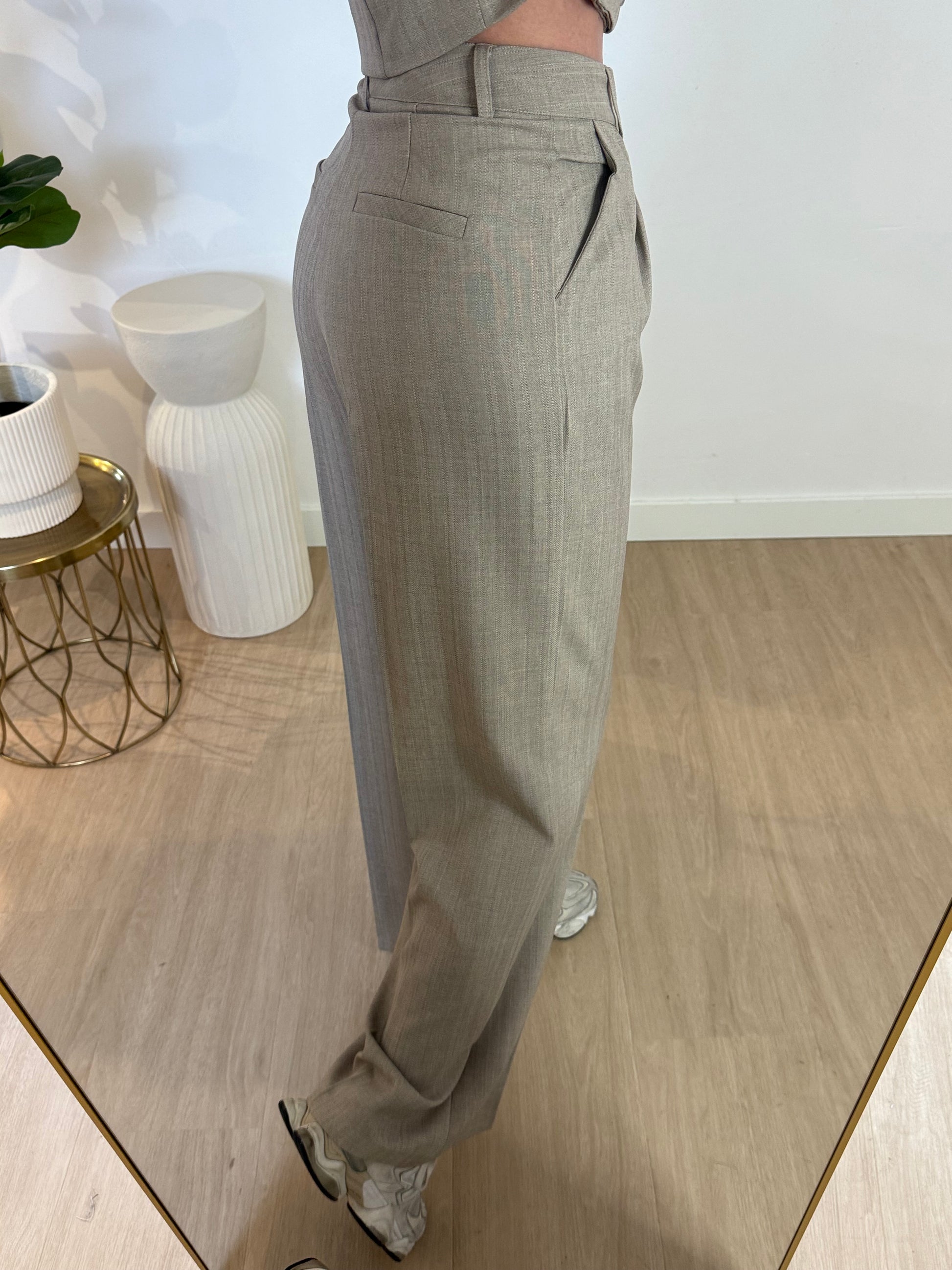 ZARA PANTALON - BEIGE STYLISH