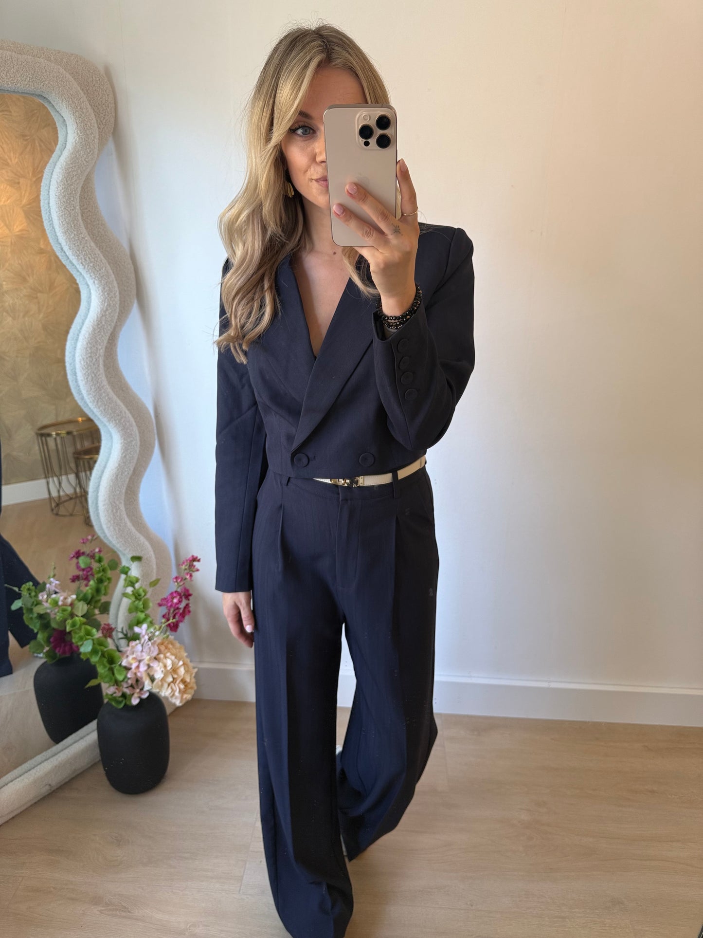 ZARA BLAZER - NAVY