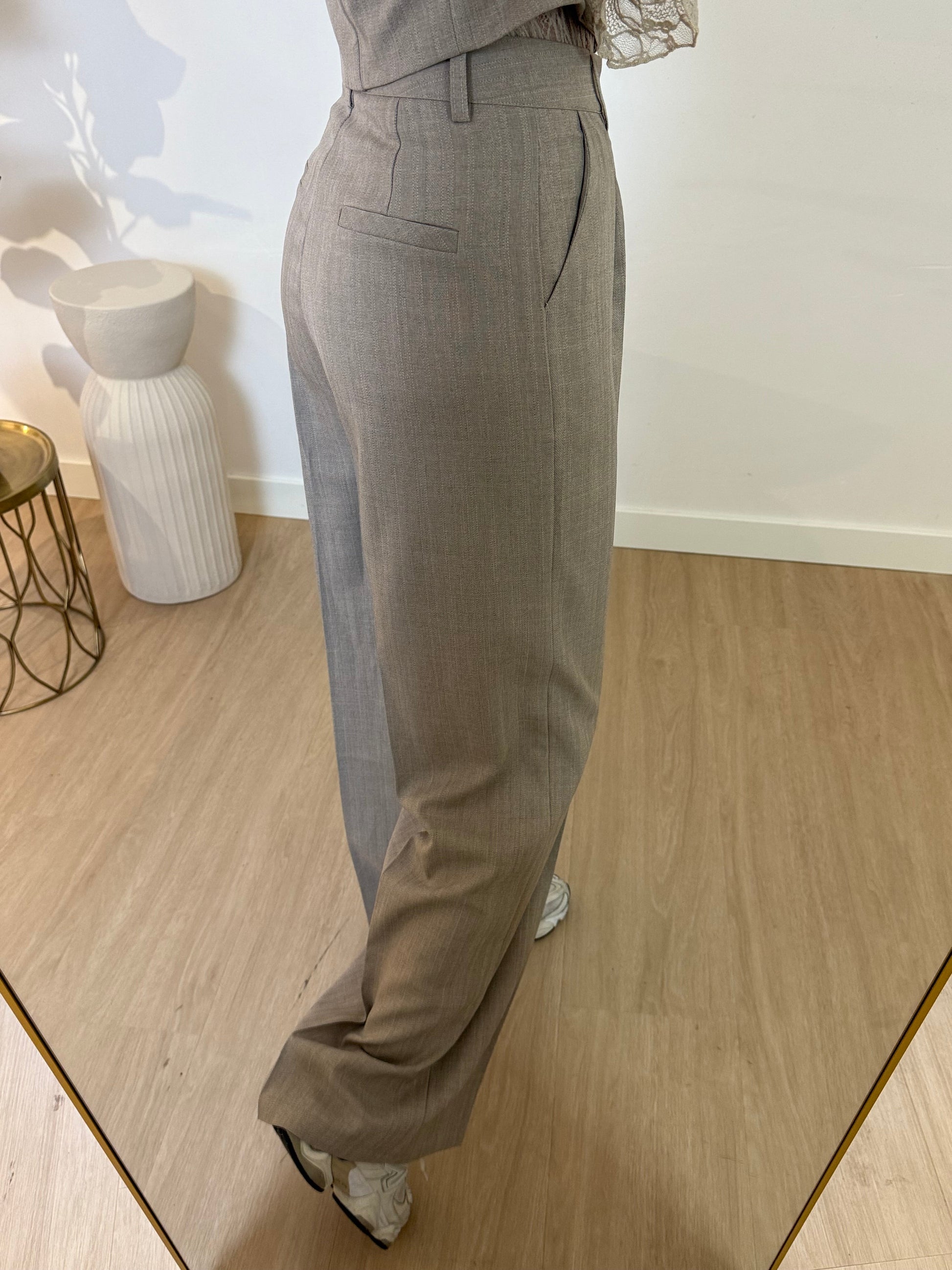 ZARA PANTALON - BEIGE STYLISH