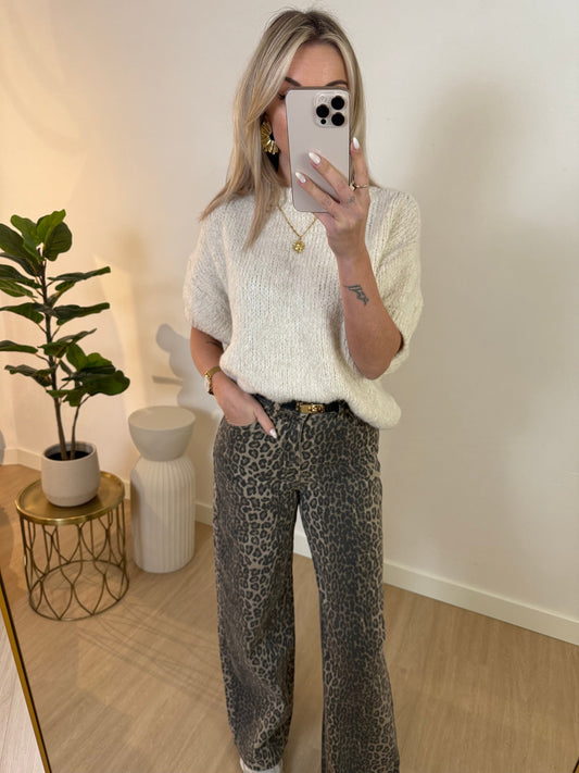 SANNE SHORT SLEEVES - OFF WHITE STYLISH