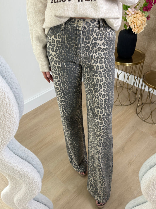 CHEETAH JEANS- TALL