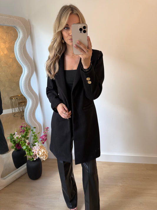 AIMÉE COAT - BLACK
