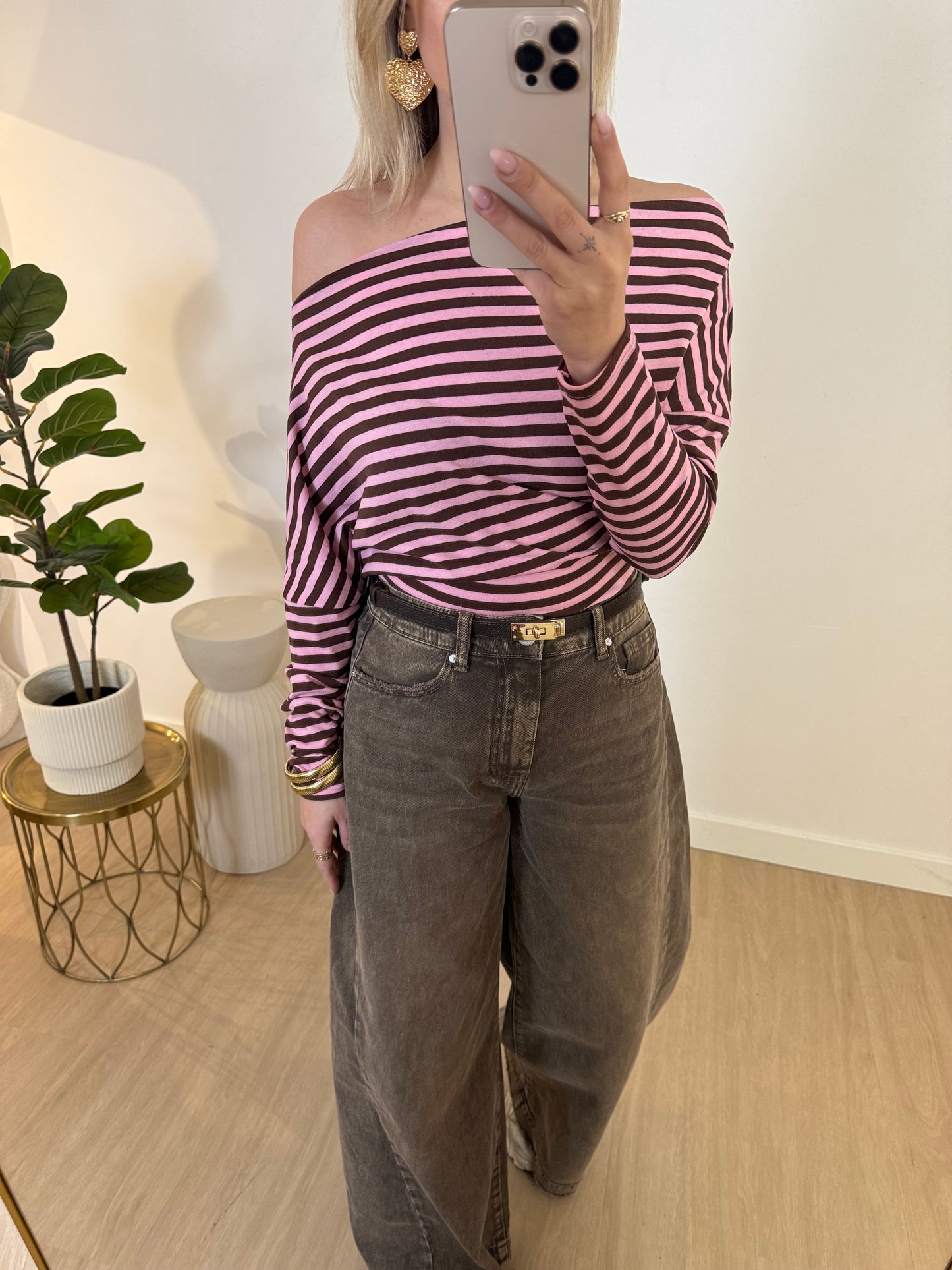 ISA STRIPE - PINK STYLISH