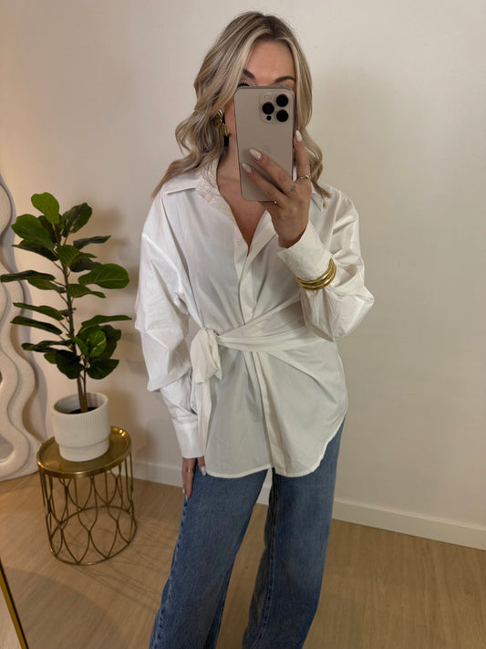 STRIK BLOUSE - WHITE STYLISH