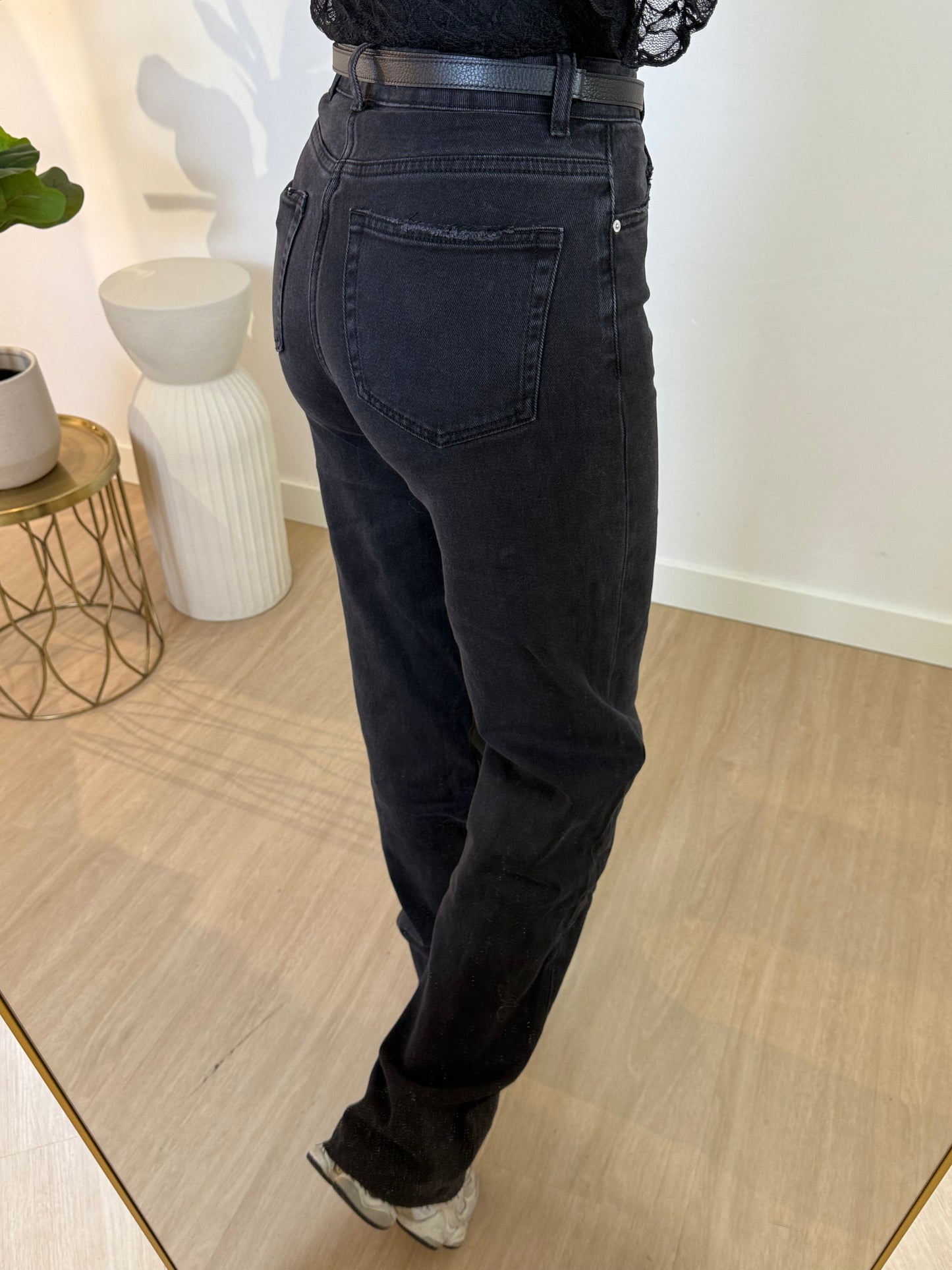 QH JEANS TALL - BLACK STYLISH