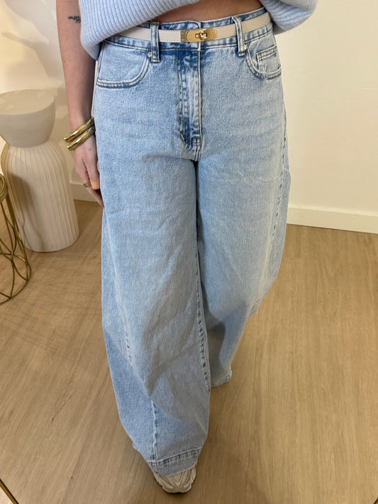 QH WIDE LEG - BLUE STYLISH