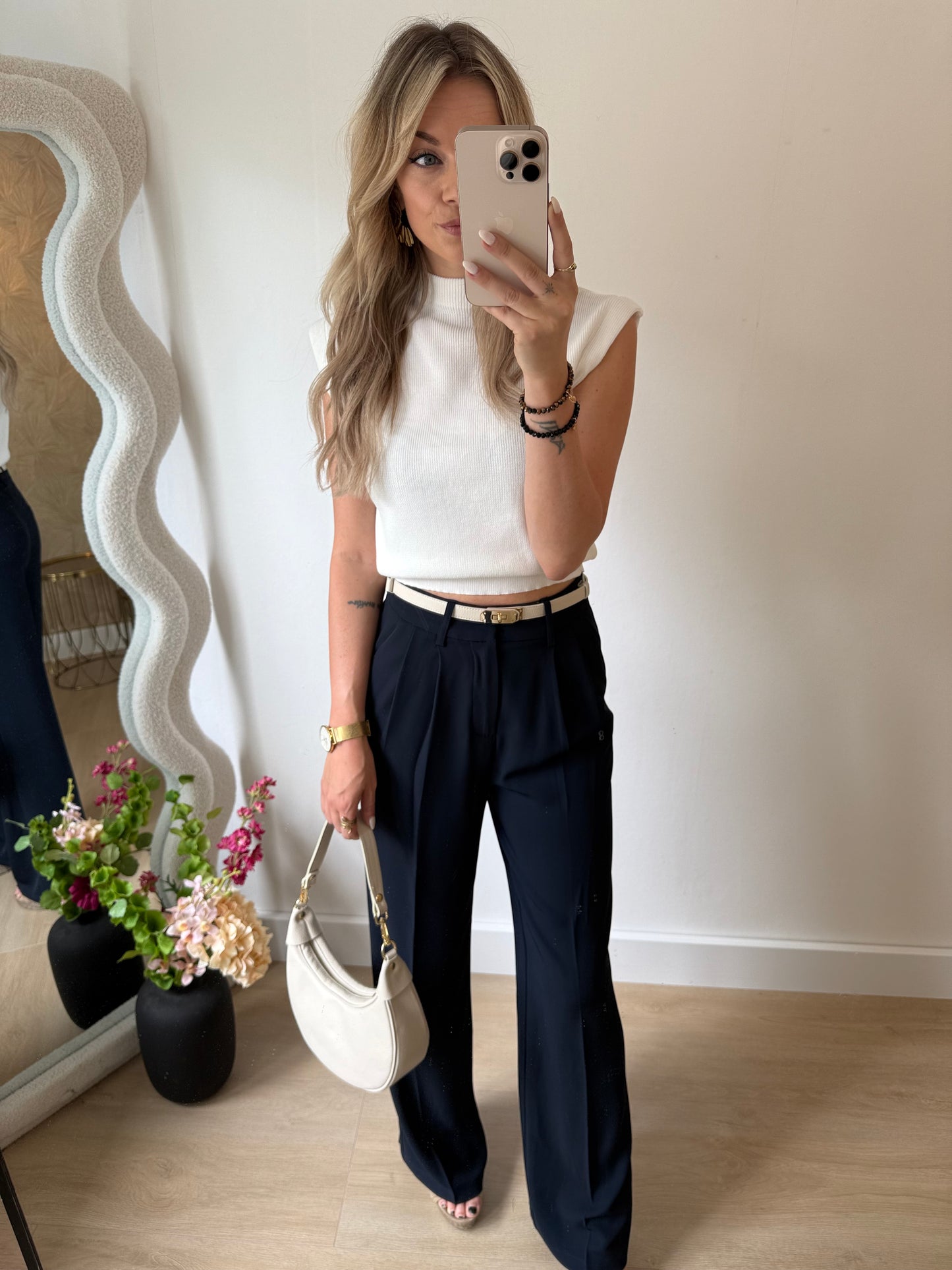 MILA PANTALON - BLUE