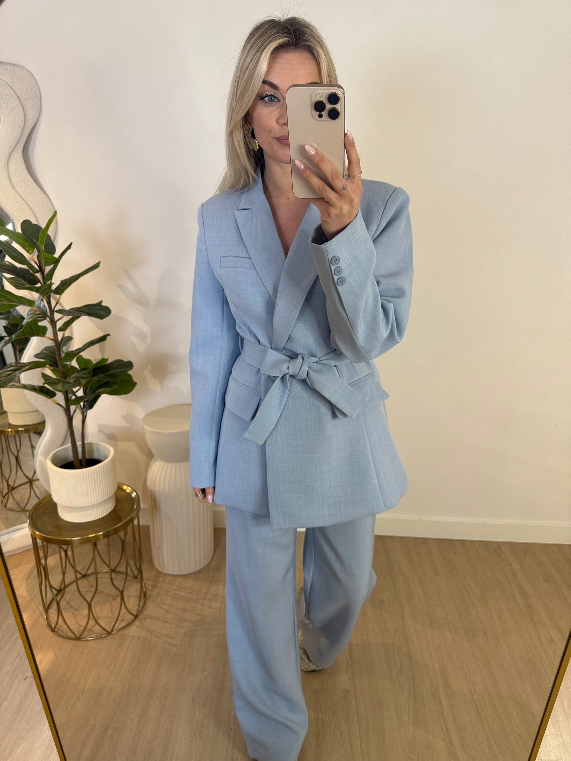JACKY BLAZER - BLUE STYLISH