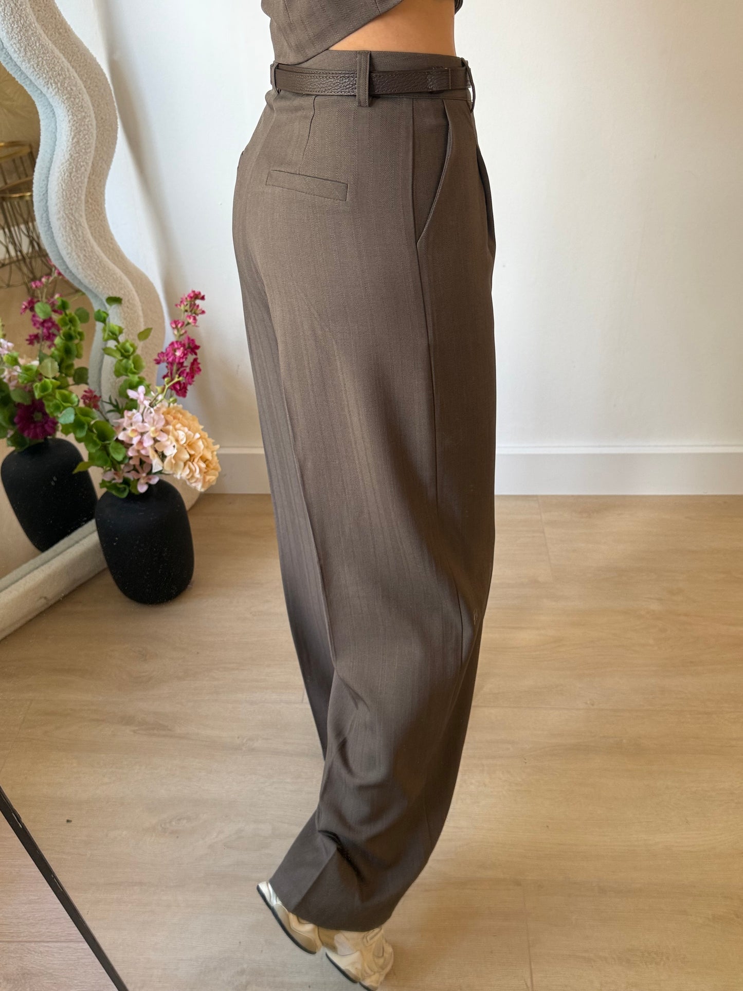 ZARA BLAZER - BROWN