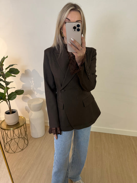 JOY BLAZER - BROWN STYLISH