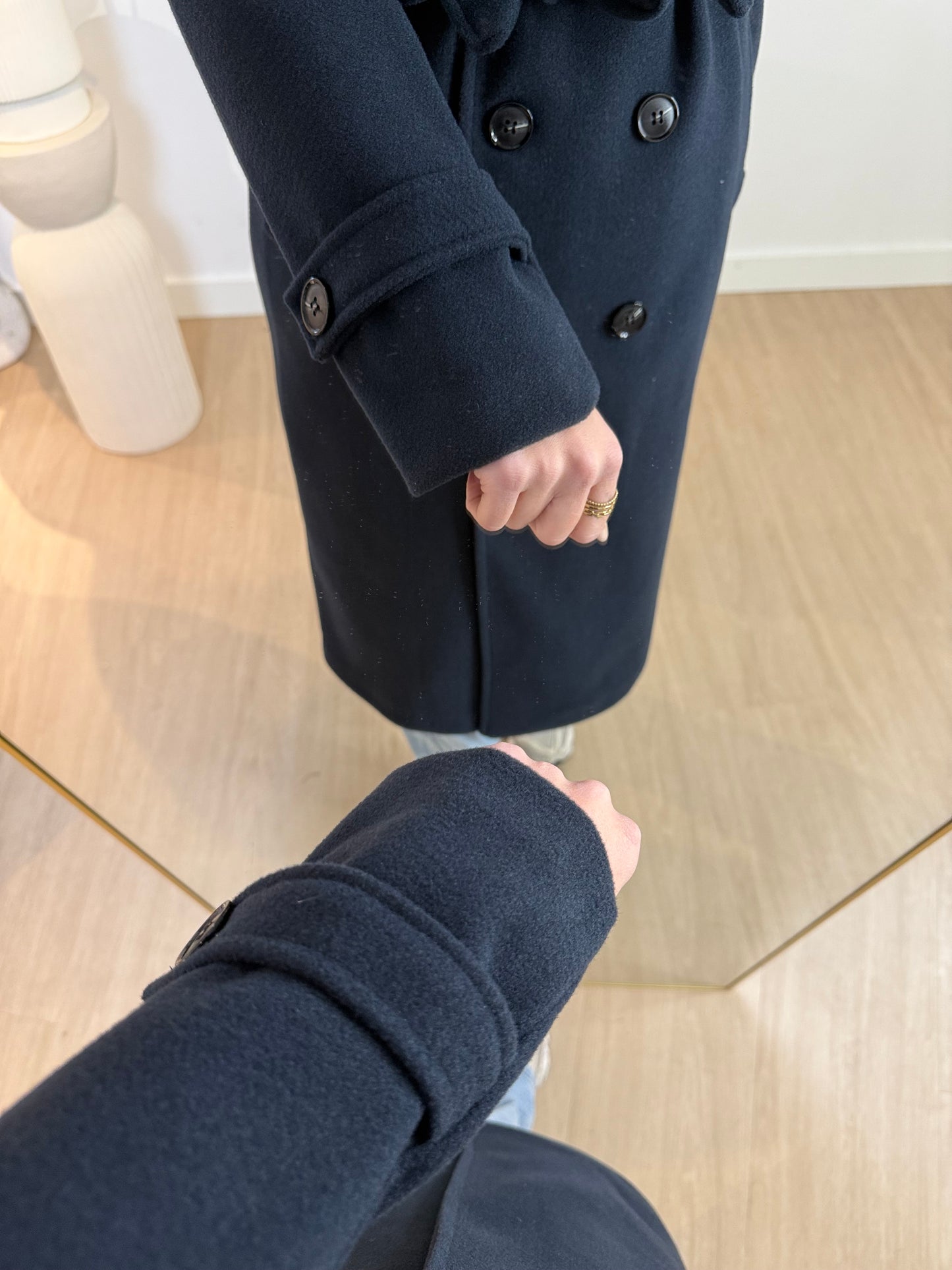 TRENCH COAT - NAVY STYLISH