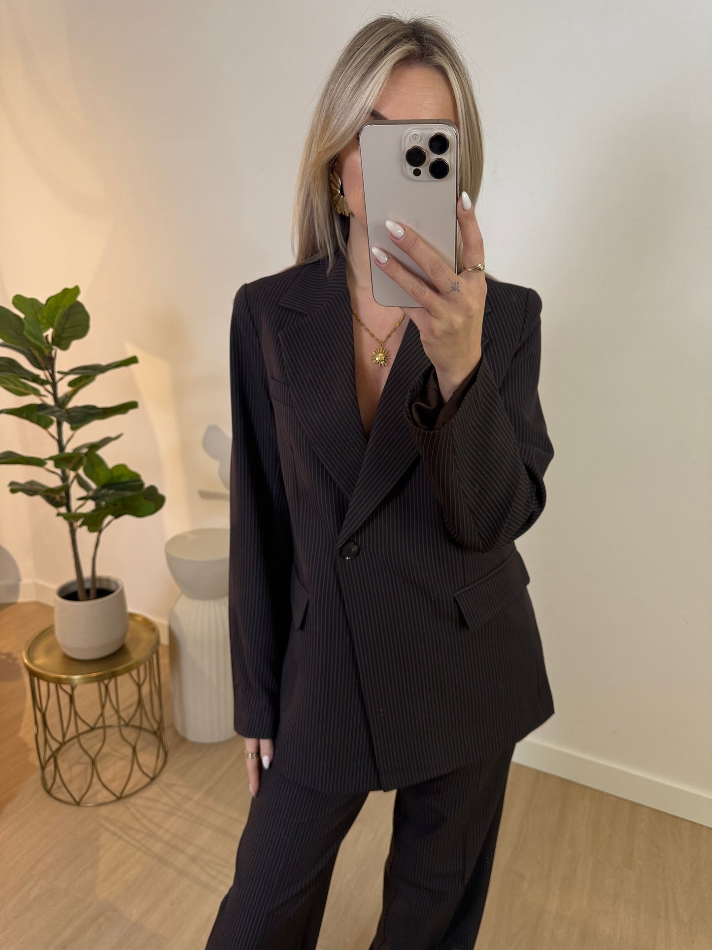 FAYE STRIPE BLAZER STYLISH