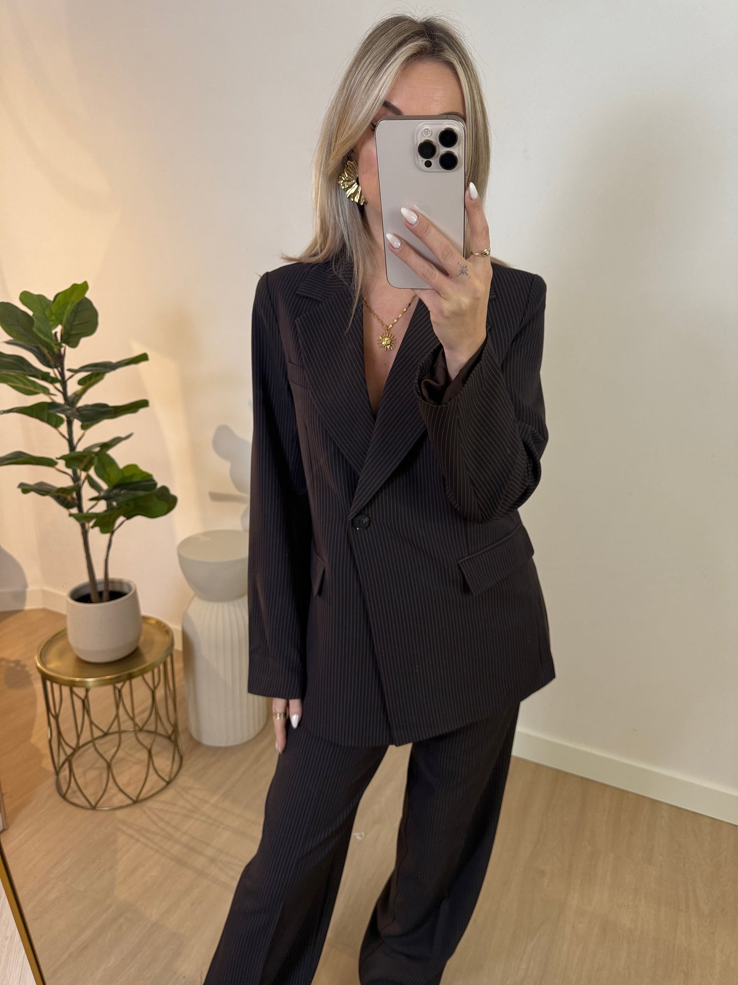 FAYE STRIPE BLAZER STYLISH