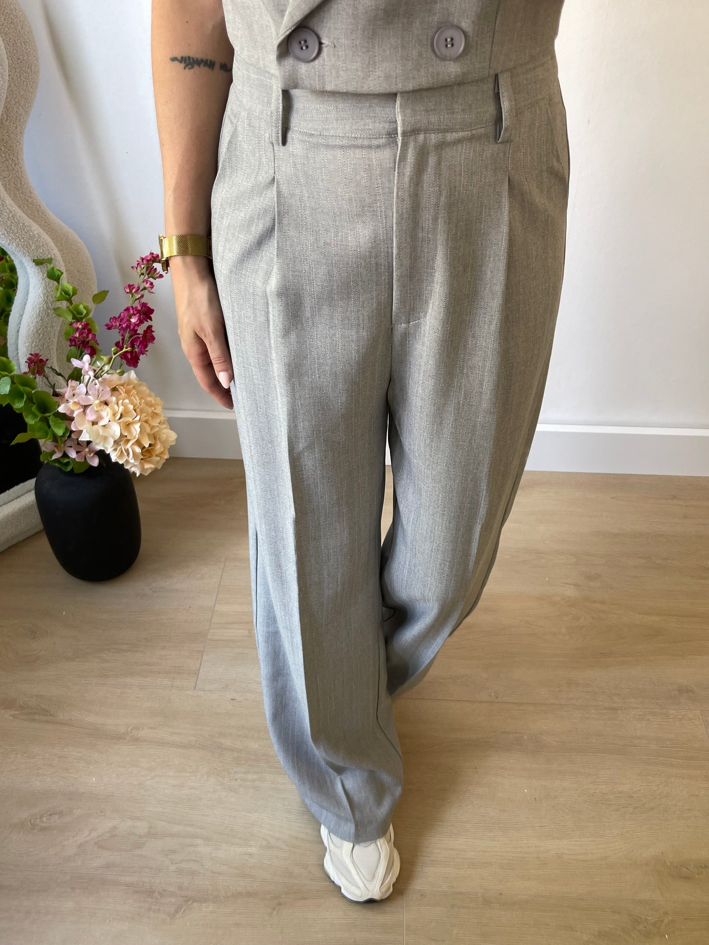 ZARA PANTALON - SMOKEY GREY