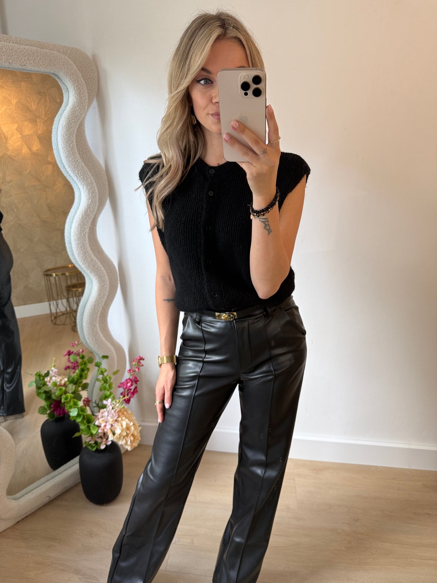 JULIA GILET - BLACK