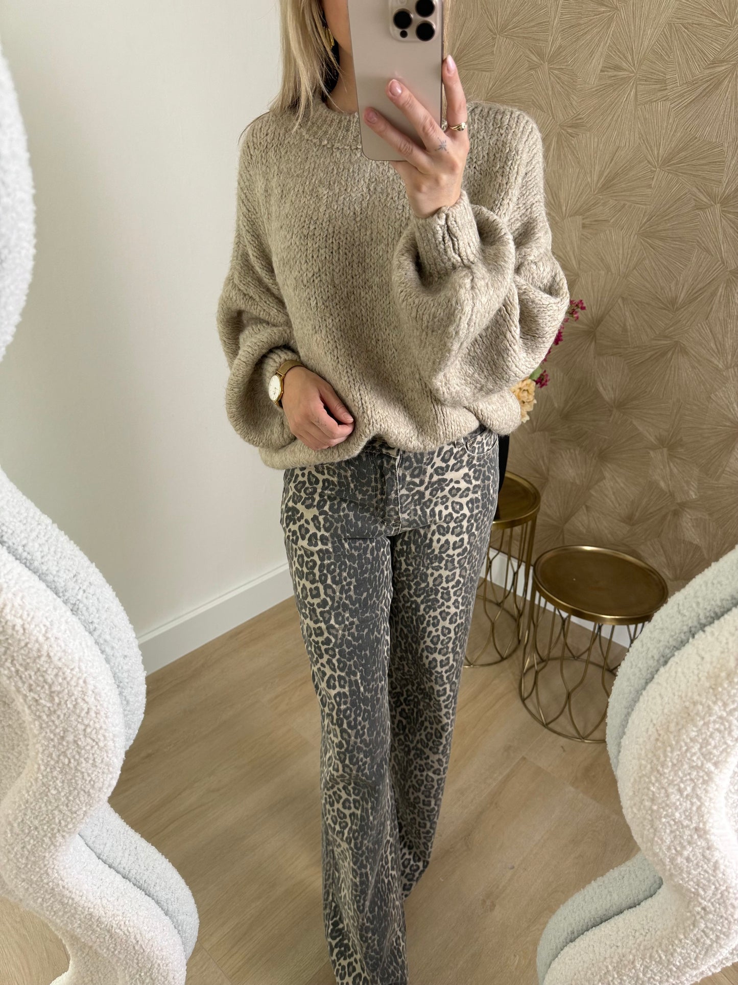 SANNE SWEATER - BEIGE
