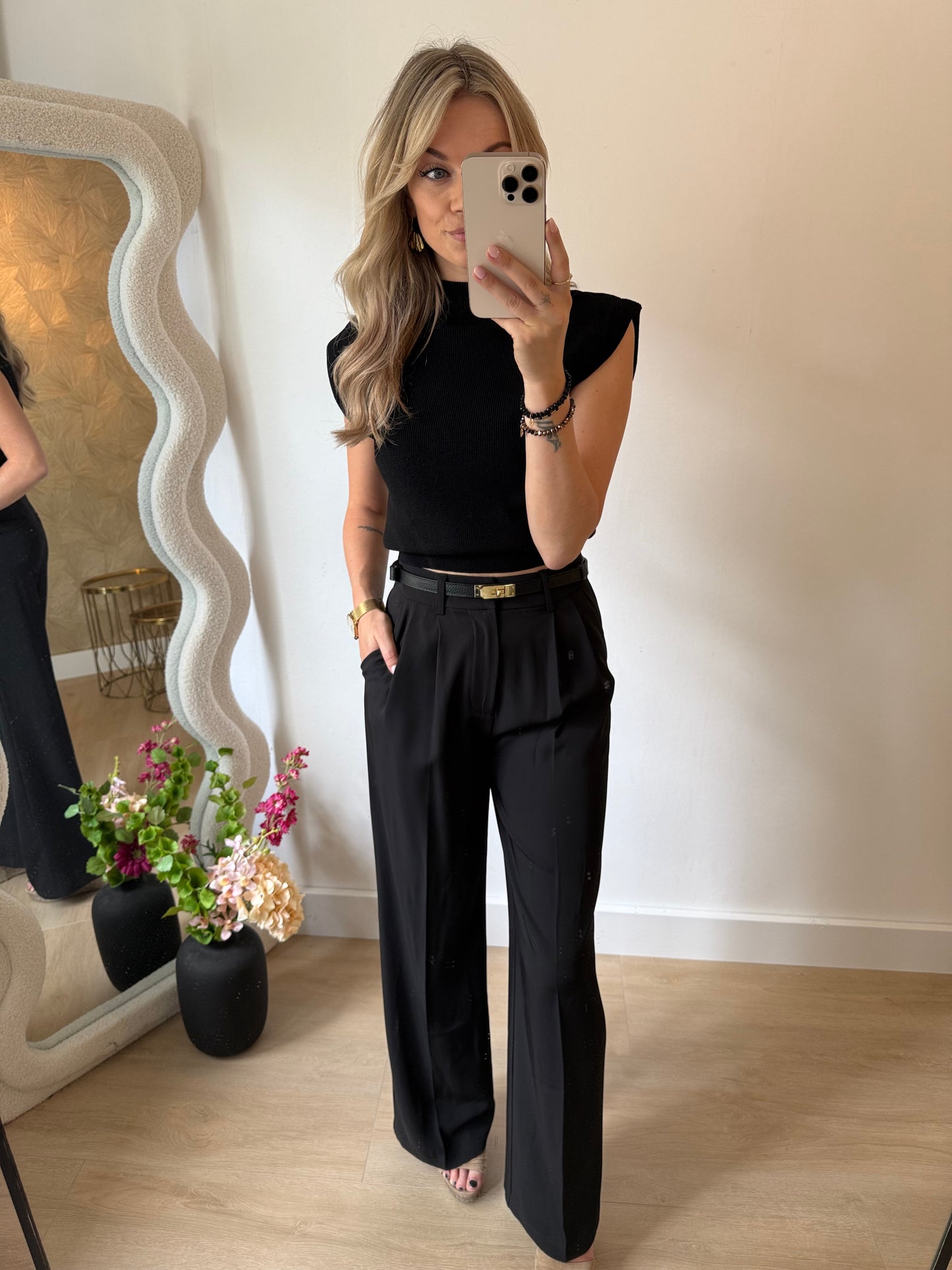 MILA PANTALON - BLACK