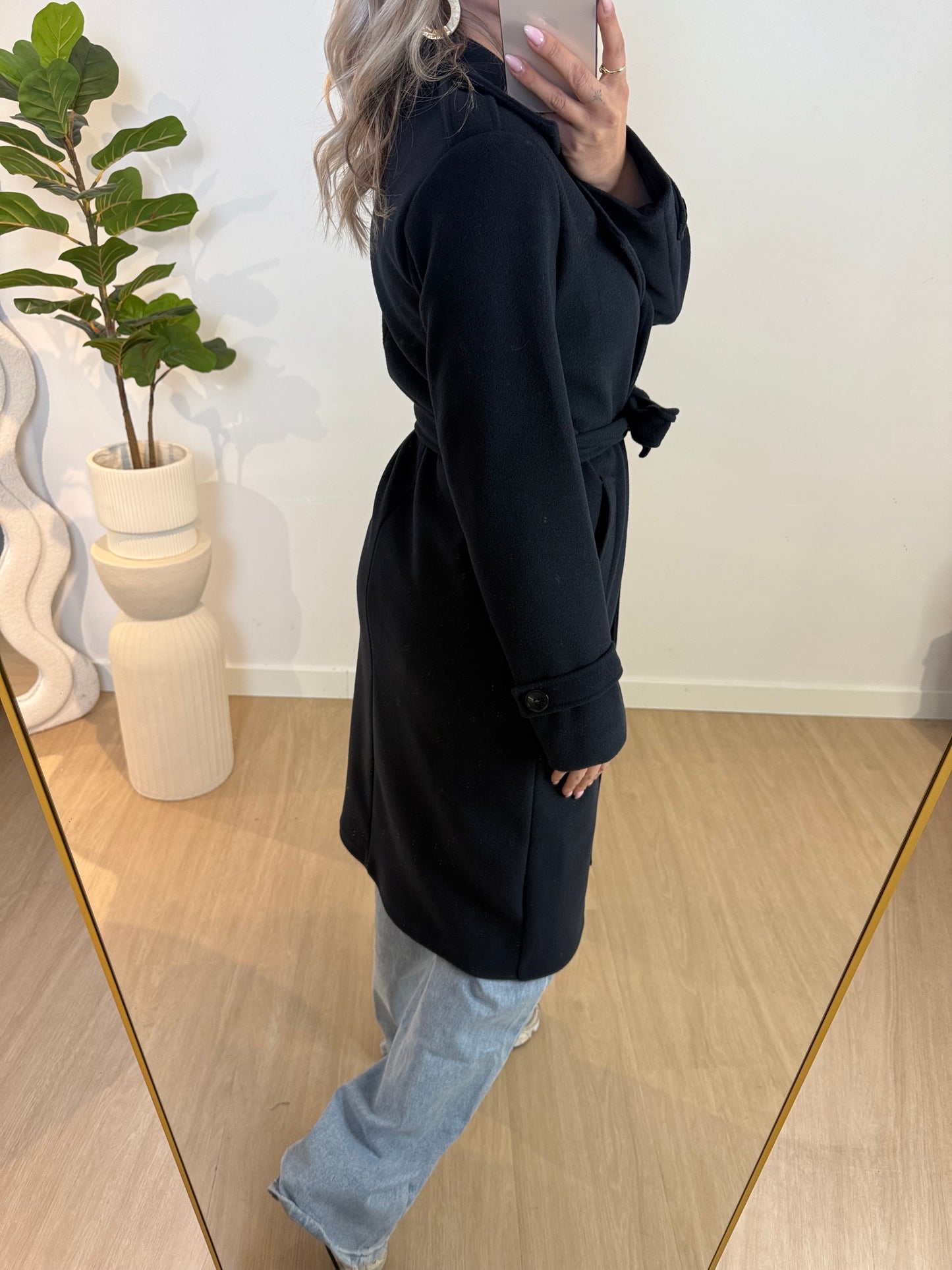 TRENCH COAT - NAVY STYLISH