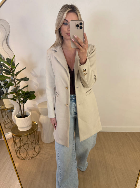 LYNN COAT - BEIGE STYLISH