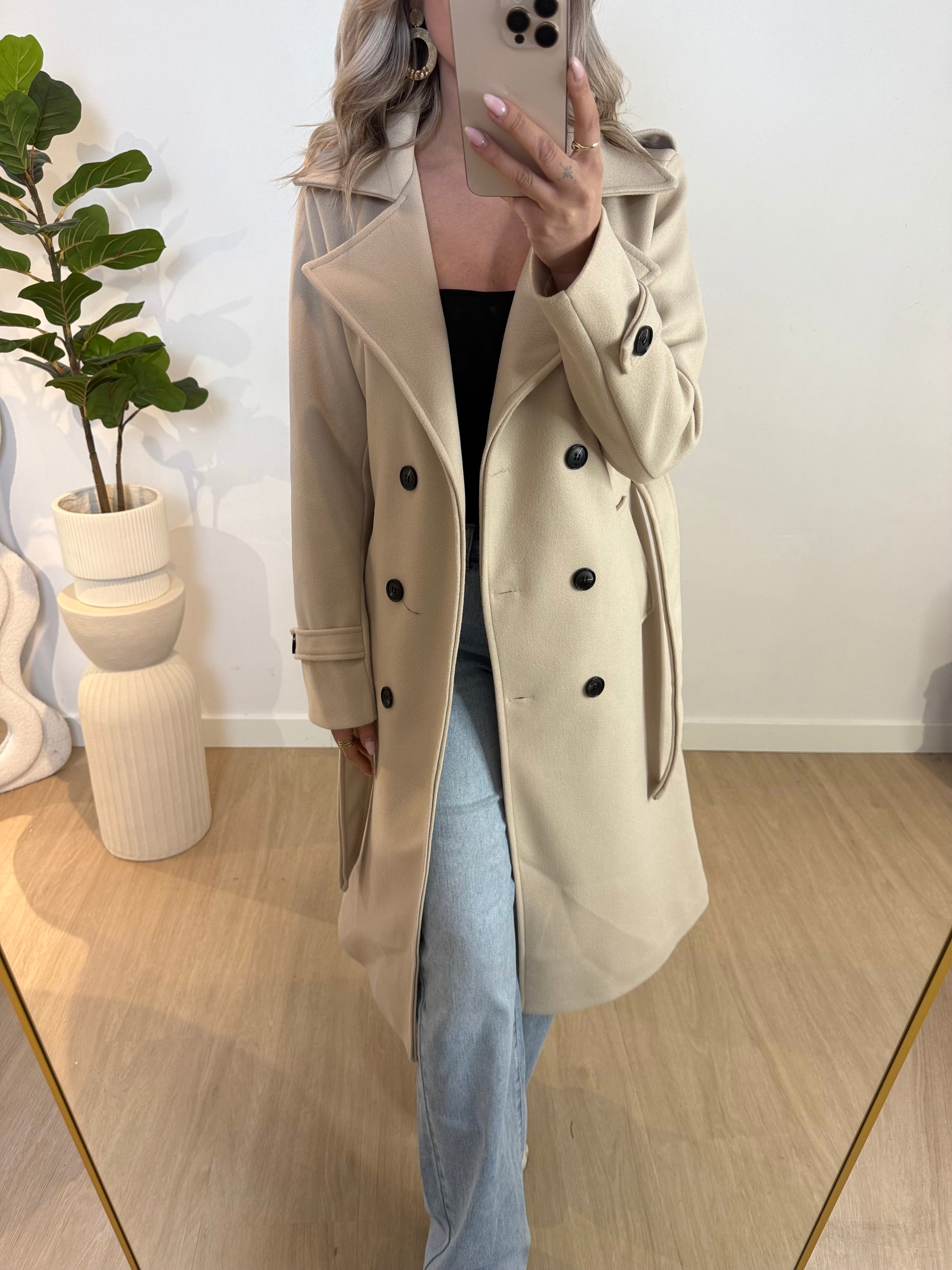 TRENCH COAT - BEIGE STYLISH
