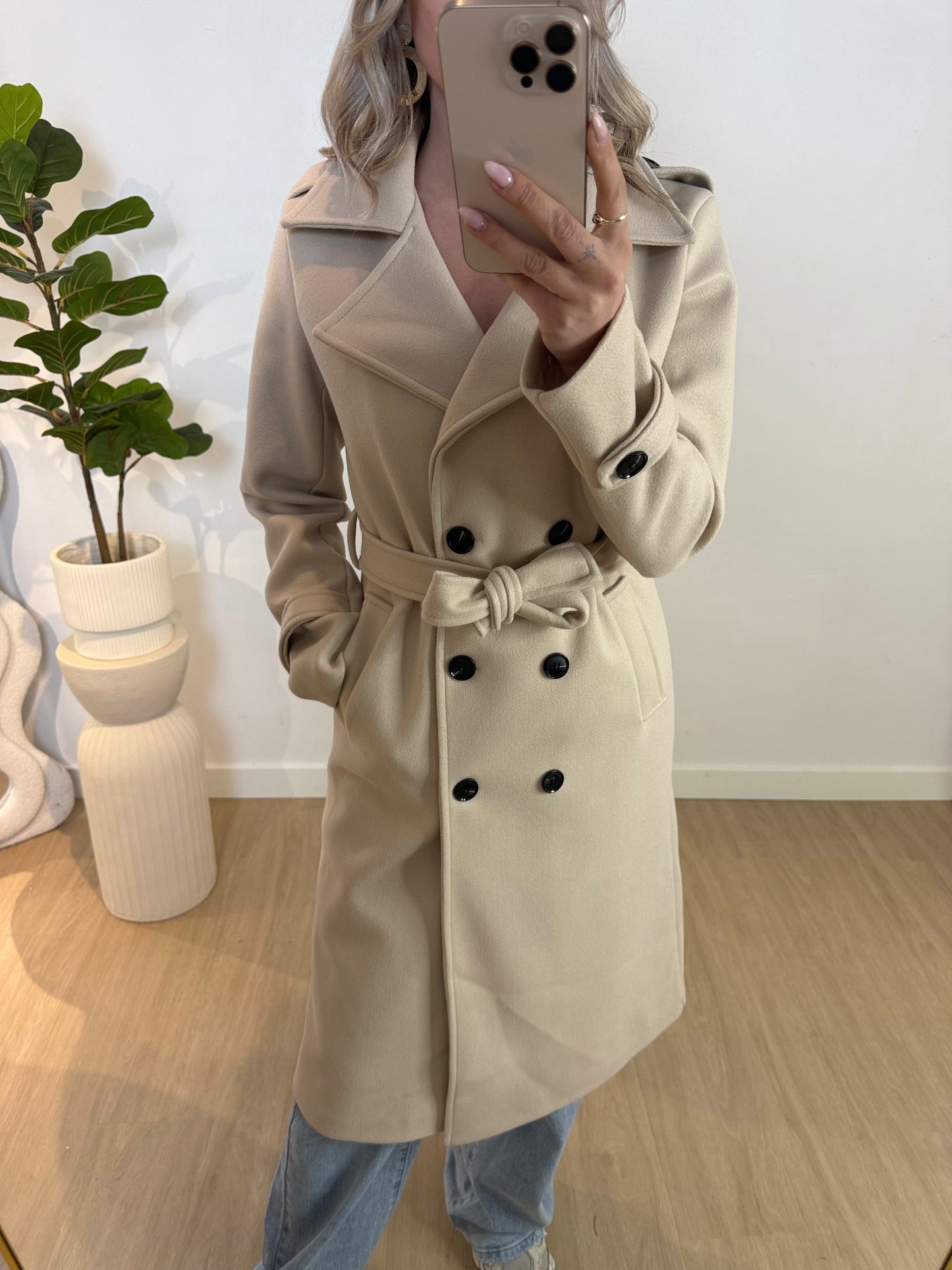 TRENCH COAT - BEIGE STYLISH