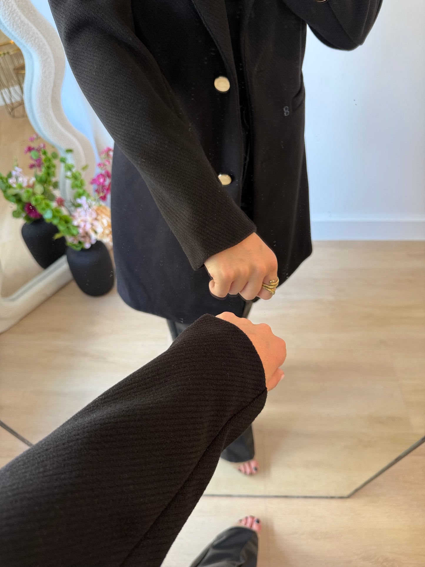 AIMÉE COAT - BLACK