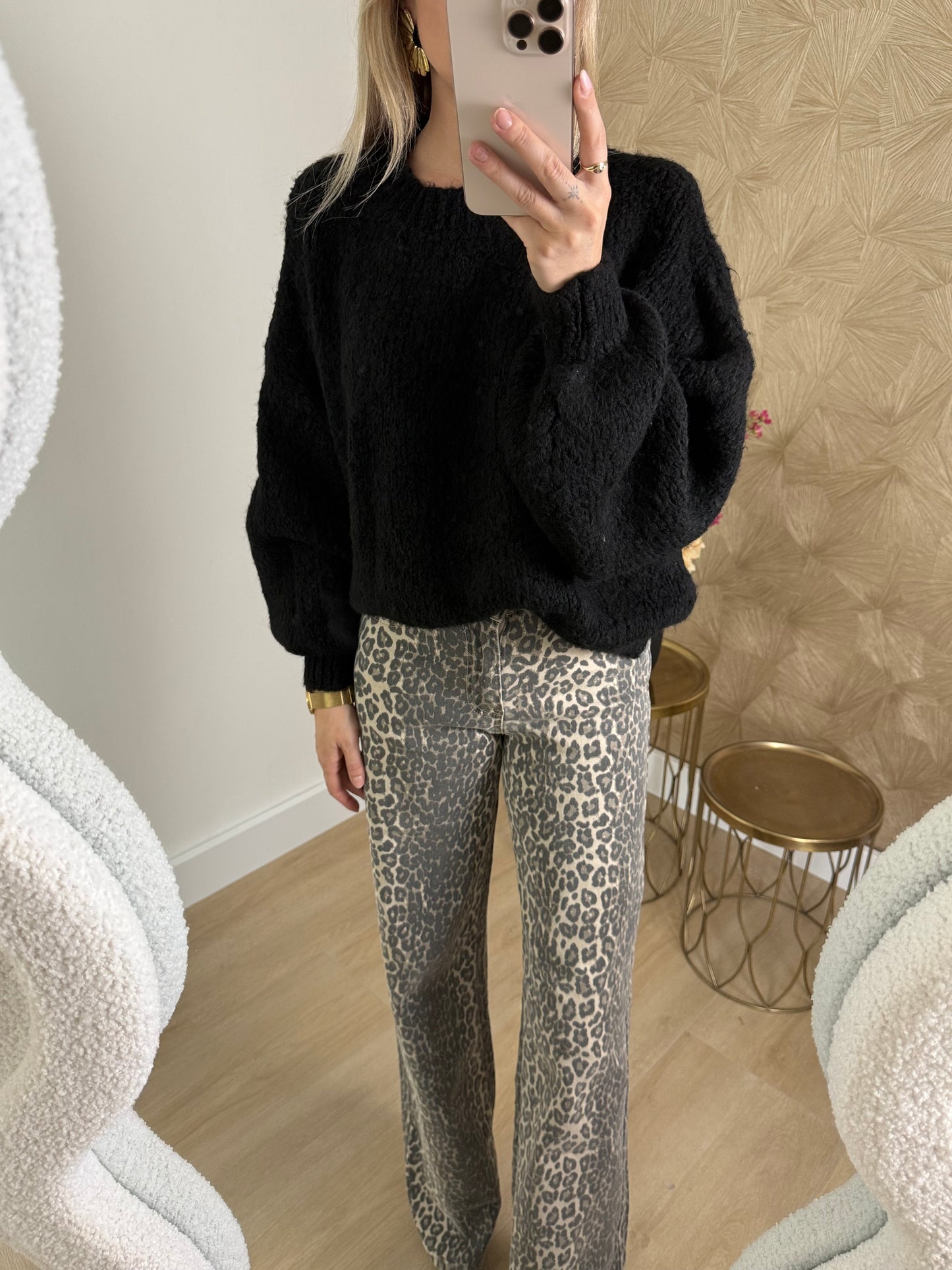 SANNE SWEATER - BLACK