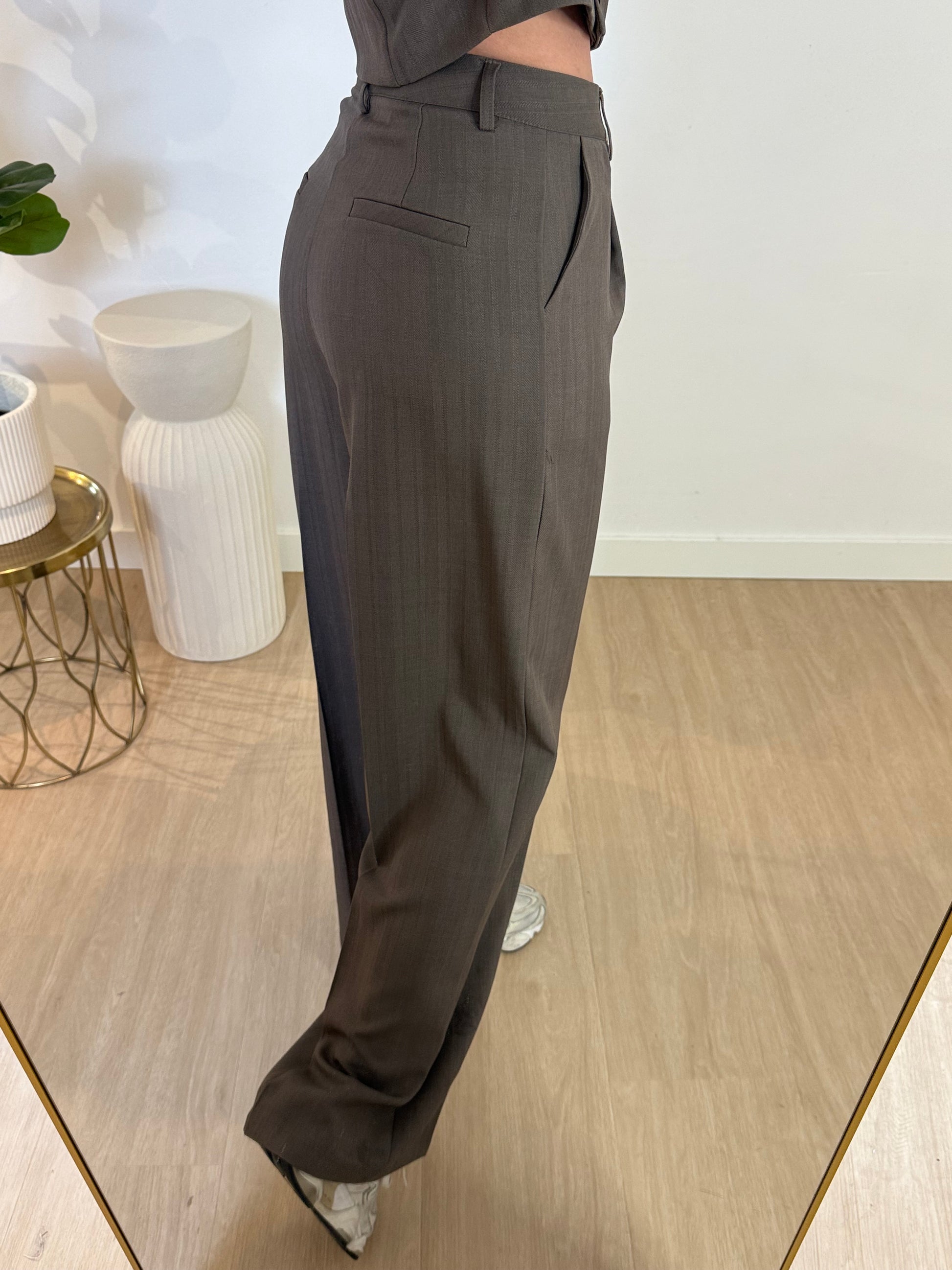 ZARA PANTALON - TAUPE STYLISH