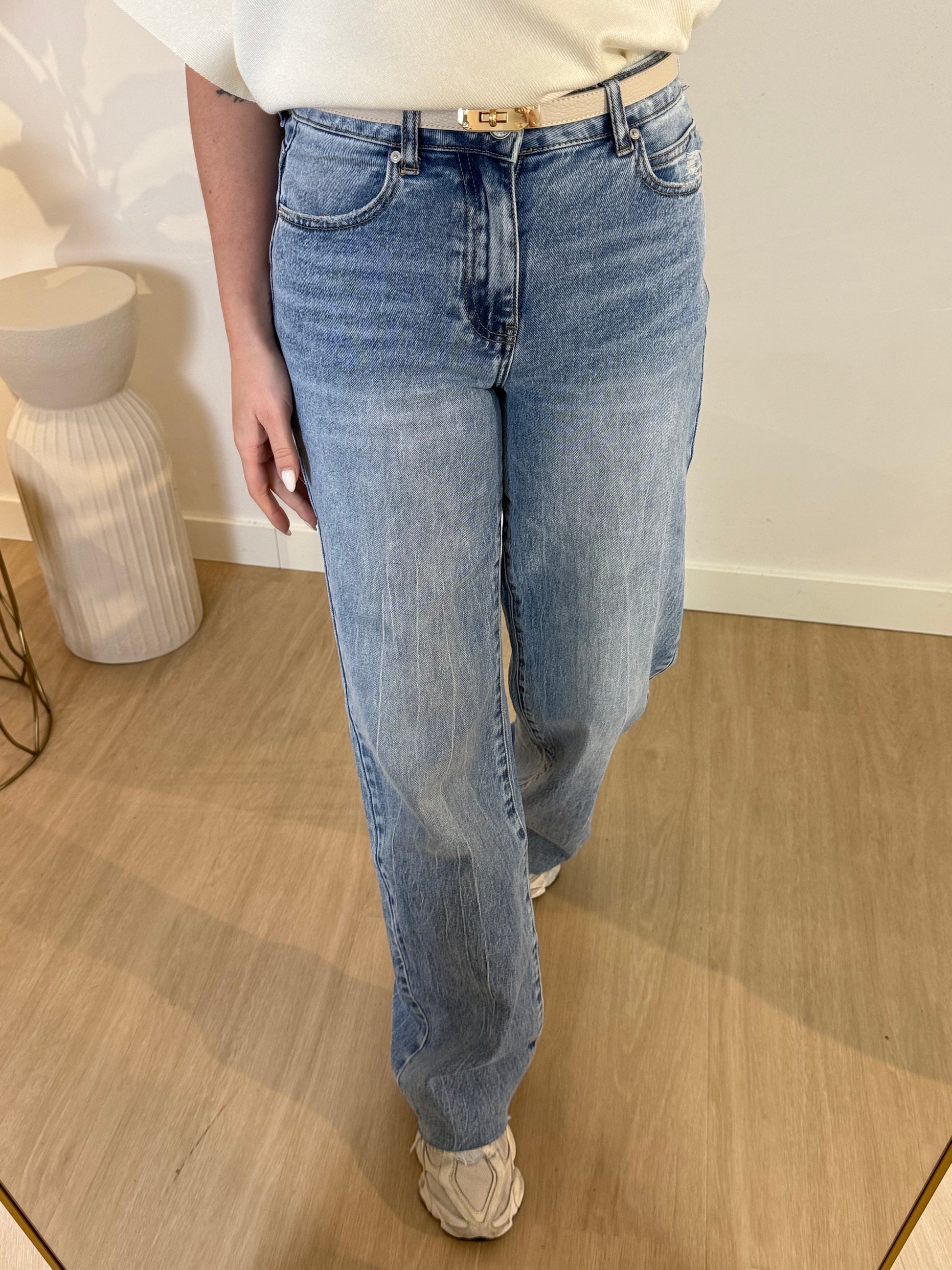 QH JEANS MID WAIST STYLISH