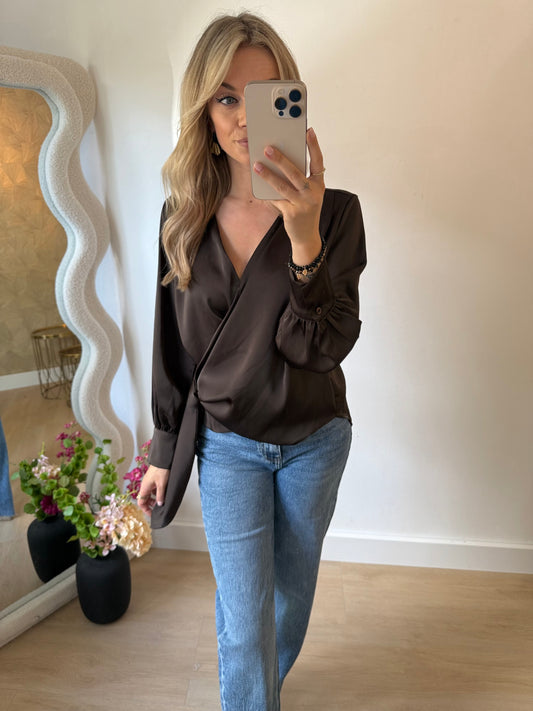 SATIN BLOUSE