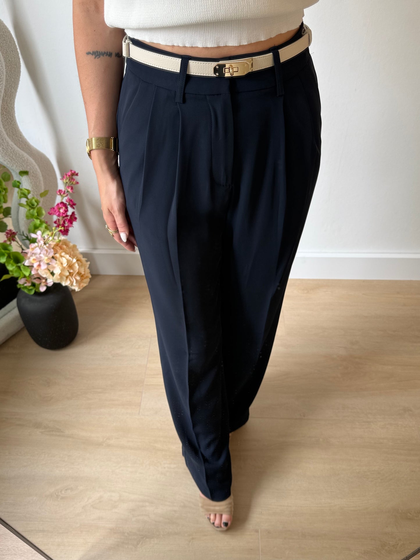 MILA PANTALON - BLUE