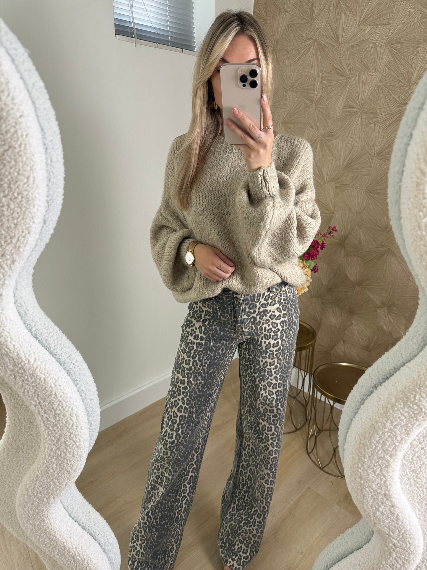 SANNE SWEATER - BEIGE