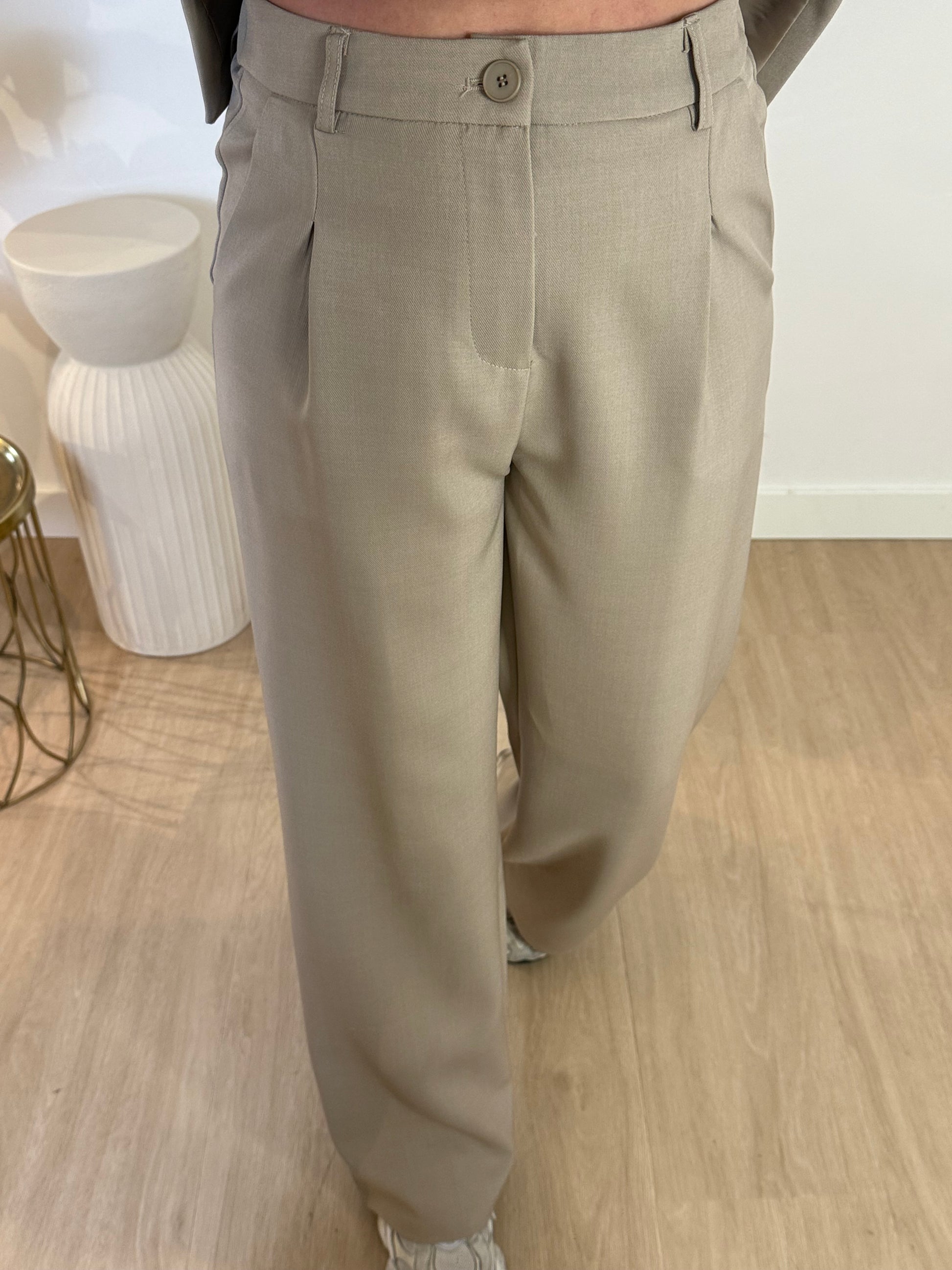 JACKY PANTALON - TAUPE STYLISH